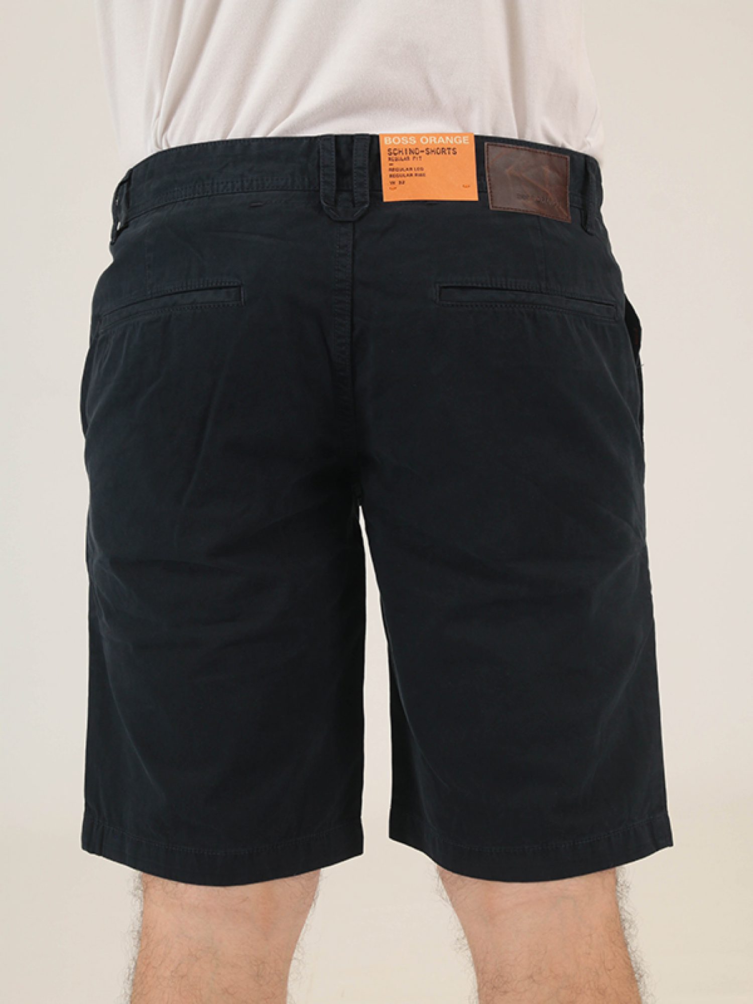 BOSS ORANGE ΒΕΡΜΟΥΔΑ CHINO SCHINO REGULAR FIT ΜΠΛΕ φωτογραφία