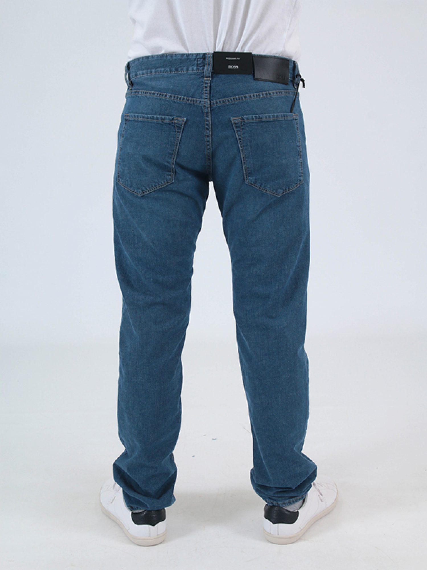 BOSS ΠΑΝΤΕΛΟΝΙ JEANS REGULAR FIT MAINE3 ΜΠΛΕ φωτογραφία