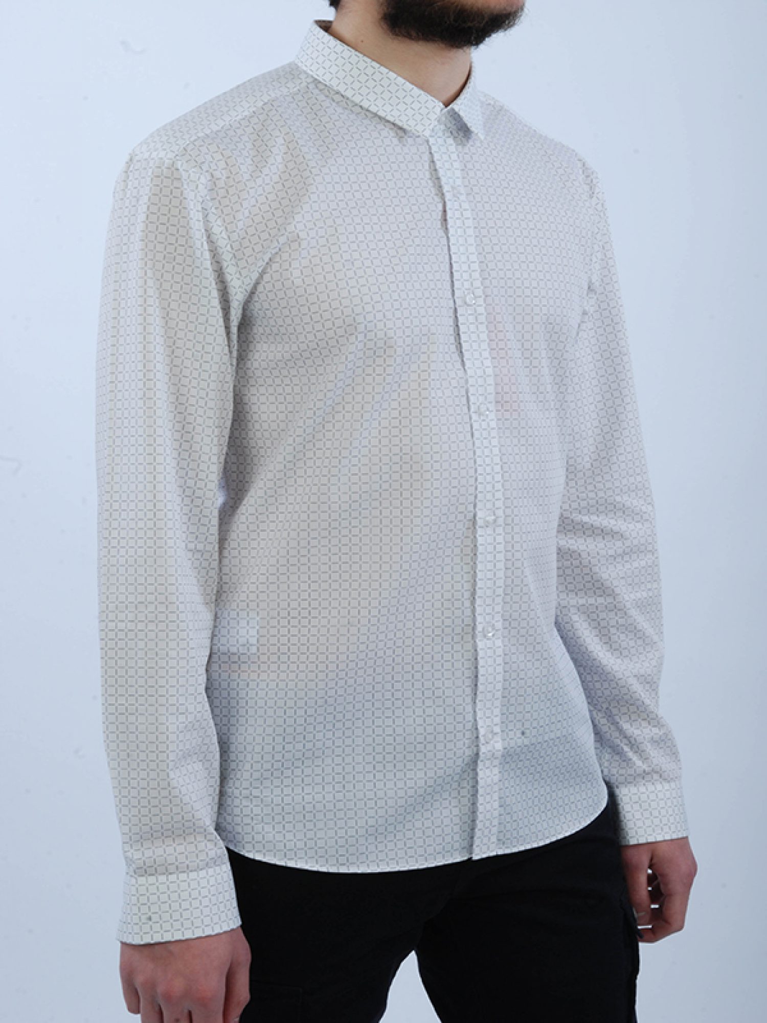 HUGO ΠΟΥΚΑΜΙΣΟ ΚΑΡΩ EXTRASLIM FIT ERO3 ΛΕΥΚΟ