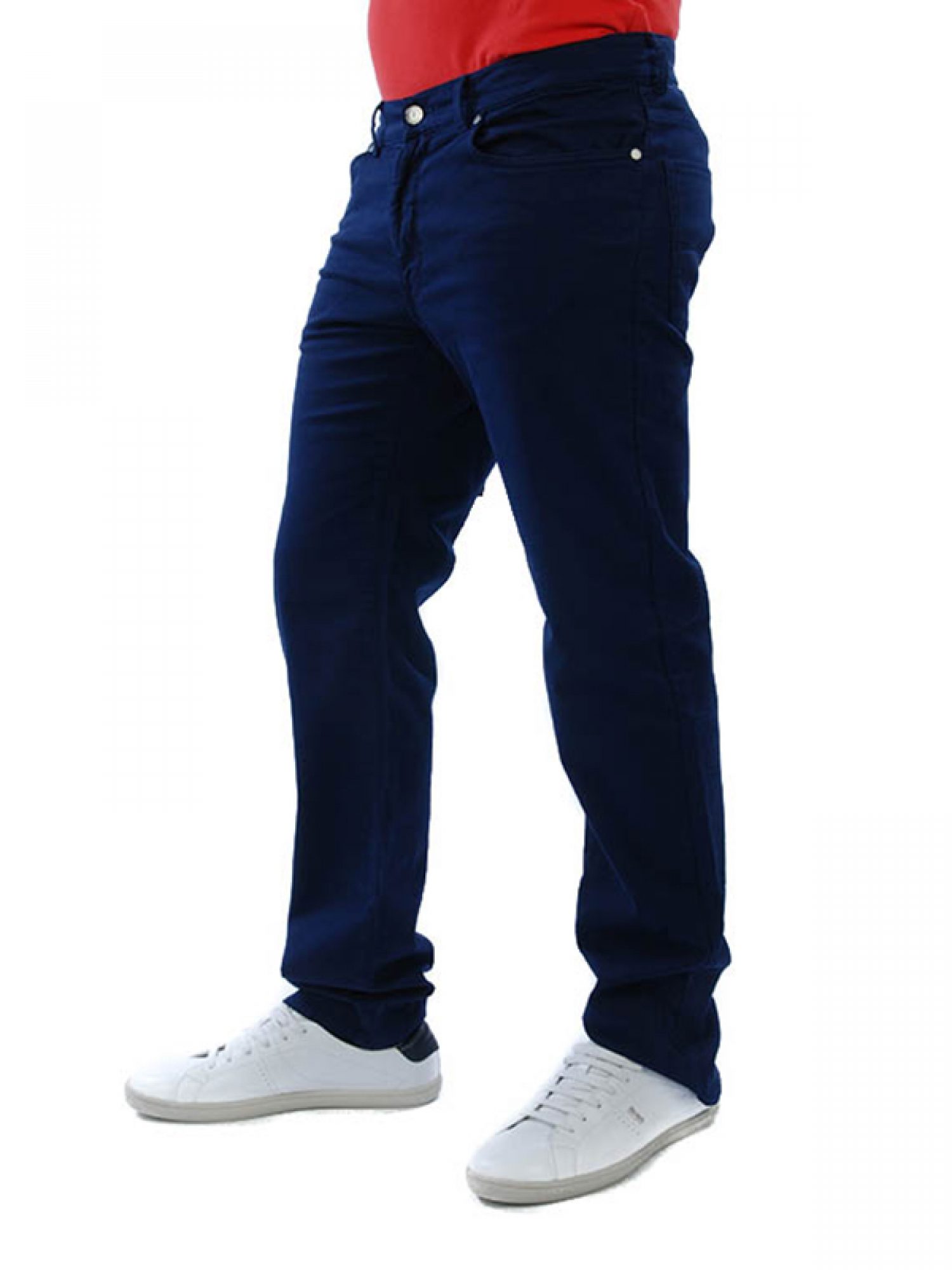 TRUSSARDI JEANS ΠΑΝΤΕΛΟΝΙ 5ΤΣΕΠΟ 380 CLASSIC FIT INK ΜΠΛΕ φωτογραφία