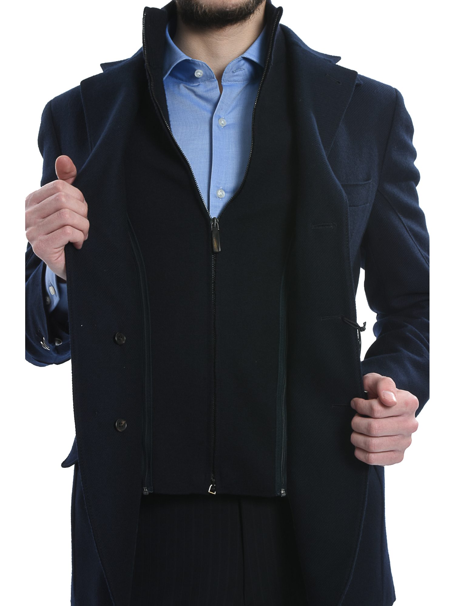 CORNELIANI ΣΑΚΑΚΙ ΔΙΚΟΥΜΠΟ ΨΙΛΟΡΙΓΟ ΑΠΟΣΠΩΜΕΝΟΣ ΘΩΡΑΚΑΣ ΜΠΛΕ