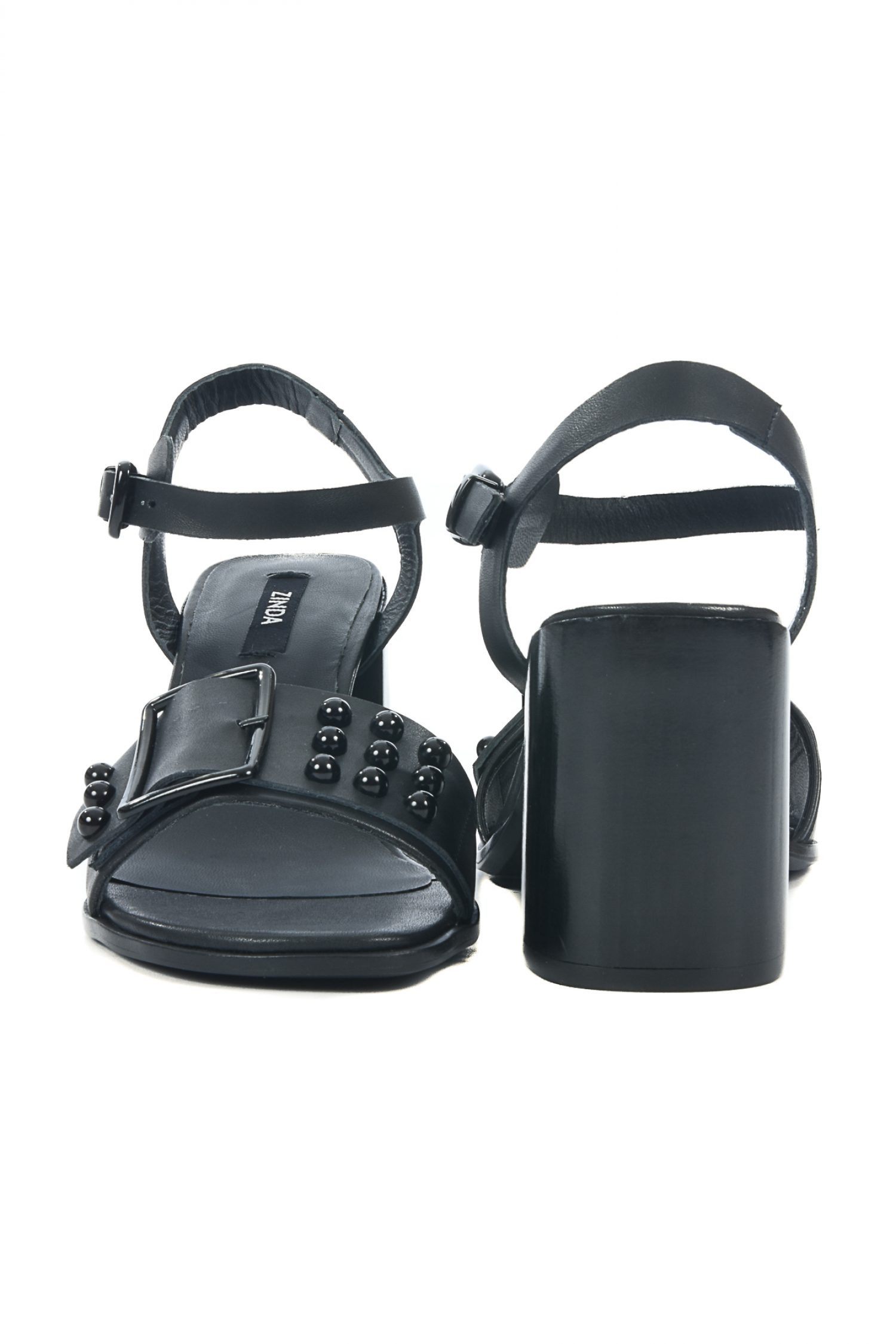 ZINDA ΠΕΔΙΛΟ ΨΗΛΟ VAQUETA ΧΟΝΤΡΟ ΤΑΚΟΥΝΙ ΜΑΥΡΟ