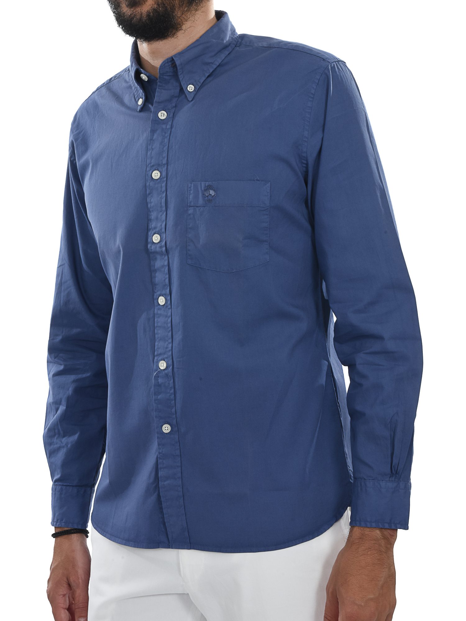 BROOKS BROTHERS ΠΟΥΚΑΜΙΣΟ BD ΡΑΦ ΜΠΛΕ