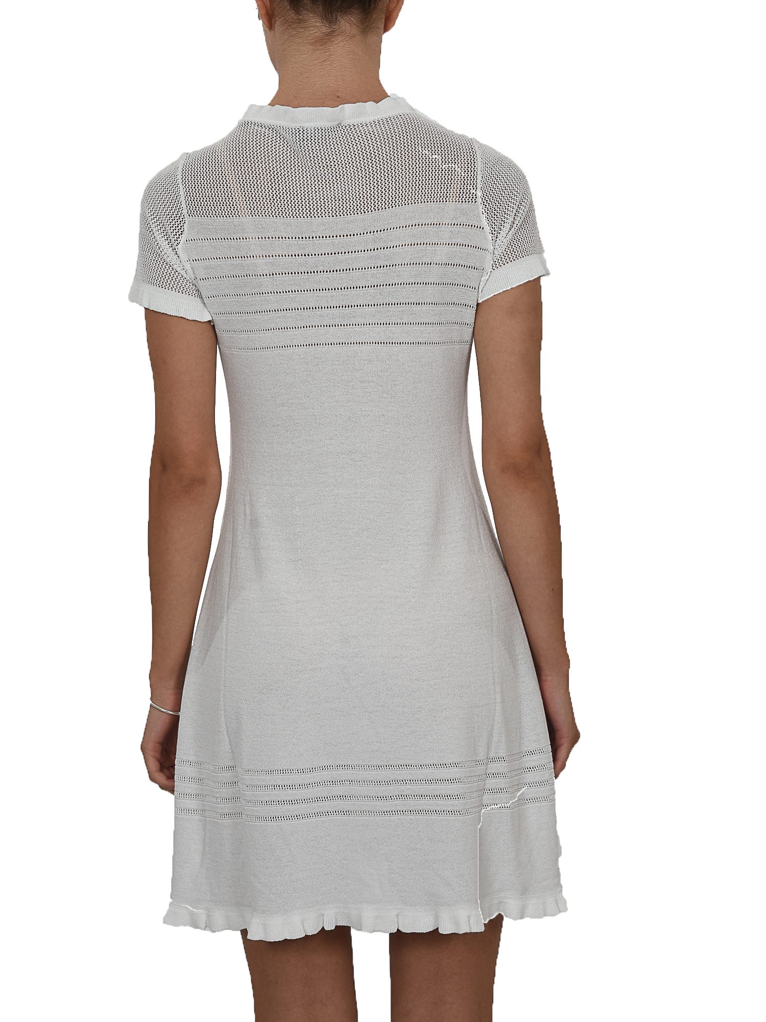 EMPORIO ARMANI ΦΟΡΕΜΑ ΠΛΕΚΤΟ ΛΕΥΚΟ φωτογραφία