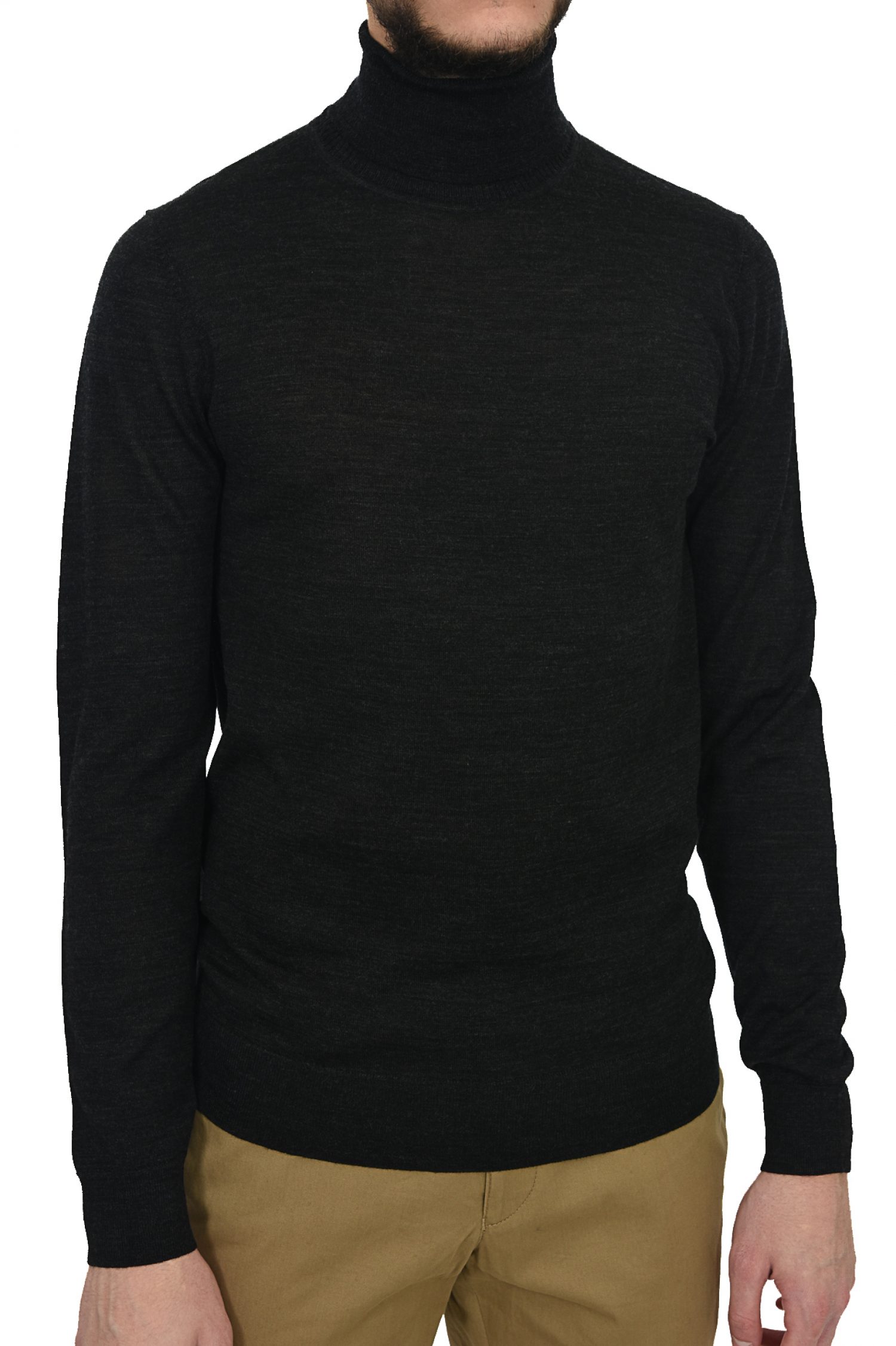 HUGO ΠΛΕΚΤΟ TURTLENECK SAN ANTONIO ΜΟΛΥΒΙ φωτογραφία