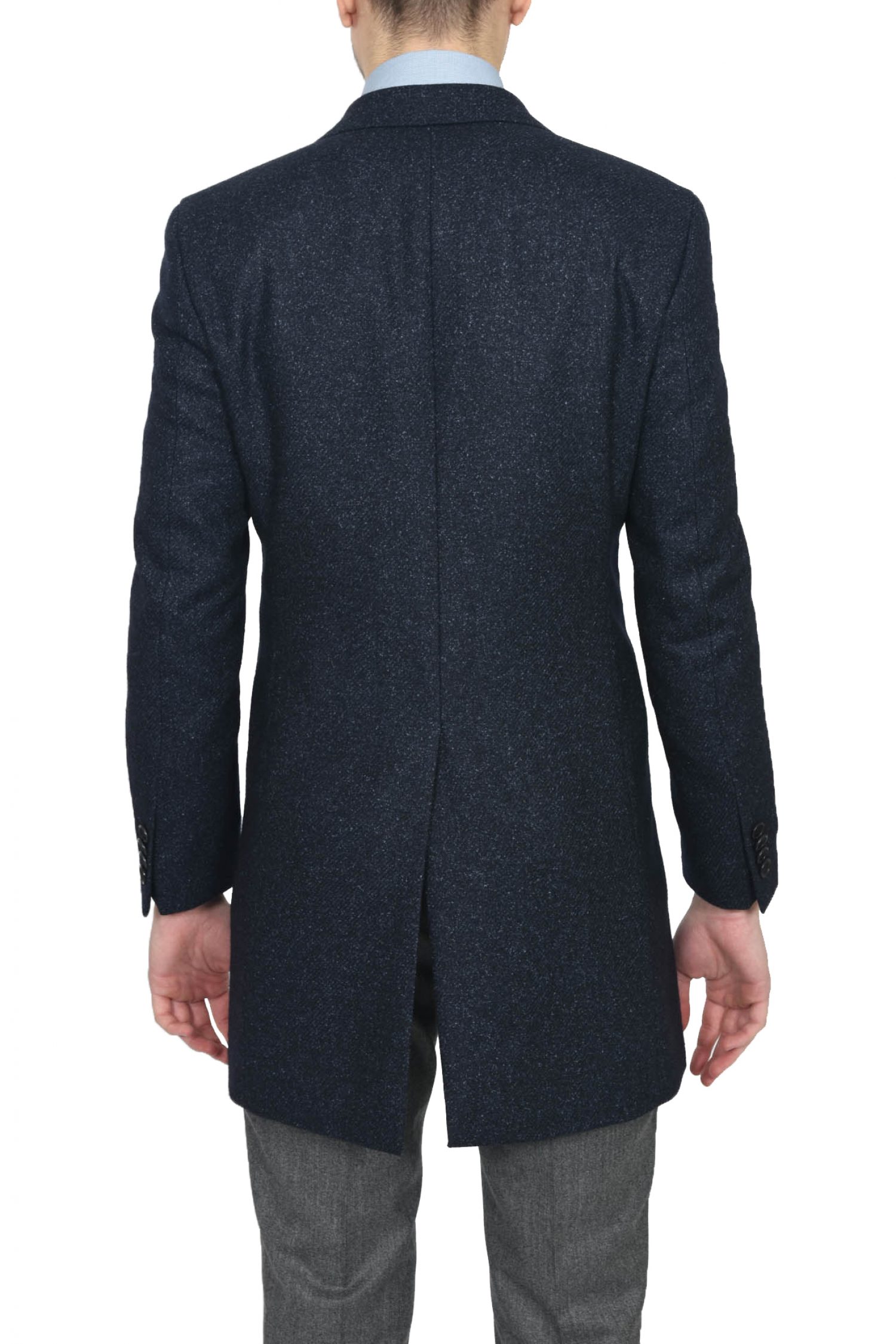 TOM FRANK ΠΑΛΤΟ ΜΙΚΡΟΣΧΕΔΙΟ ΜΑΥΡΟ