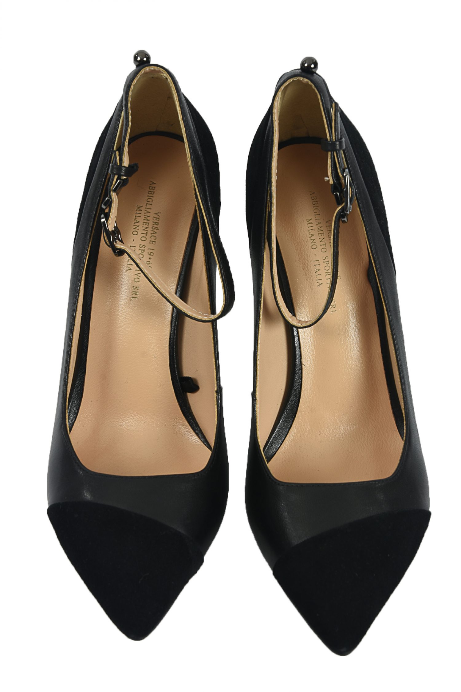 V 19.69 ΠΑΠΟΥΤΣΙΑ ΜΠΟΤΑΚΙΑ ΛΟΥΣΤΡΙΝΙ ΚΟΡΔΟΝΙΑ ΦΕΡΜΟΥΑΡ LOGO ΜΑΥΡΟ