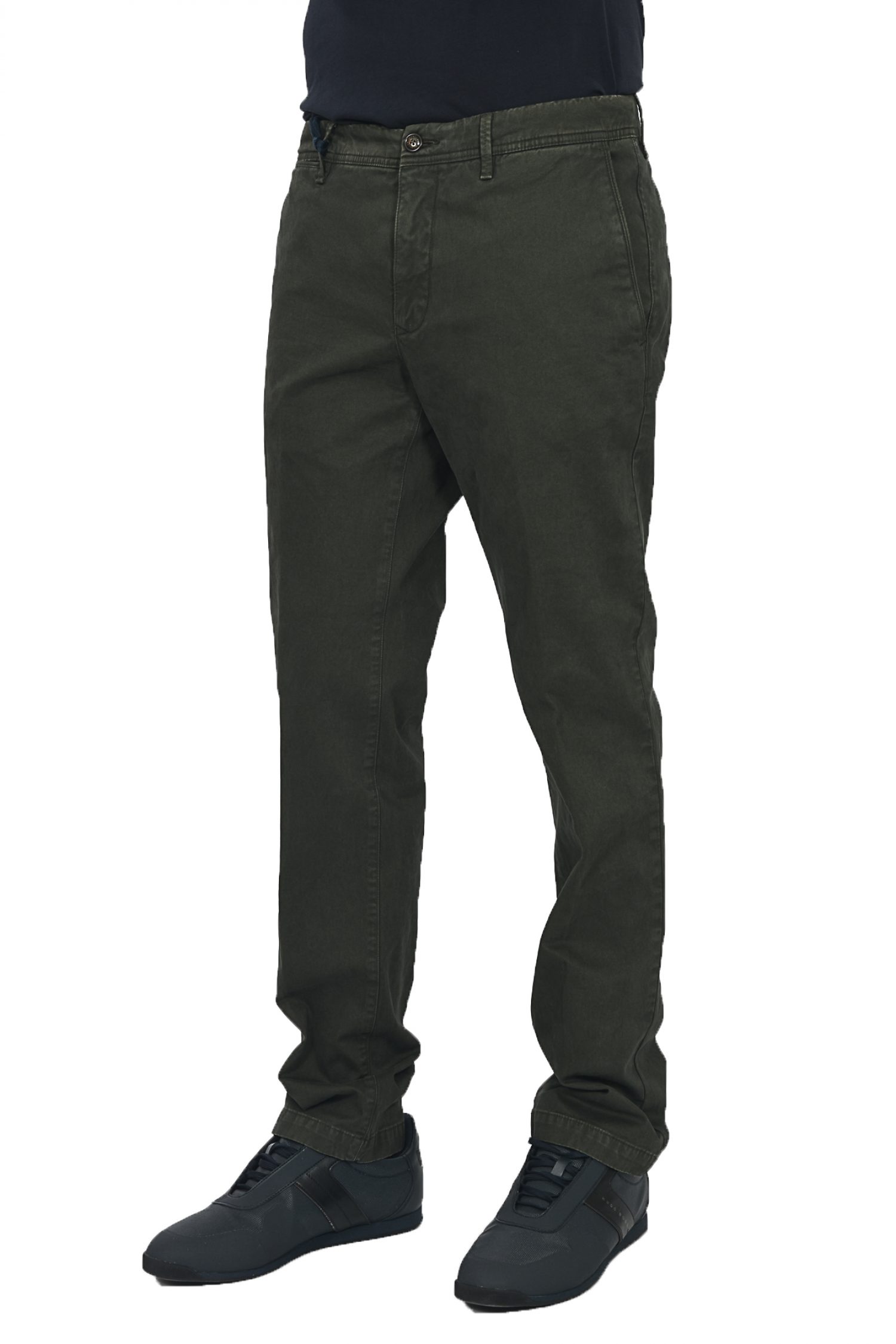 MONCLER ΠΑΝΤΕΛΟΝΙ CHINO ΠΡΑΣΙΝΟ φωτογραφία