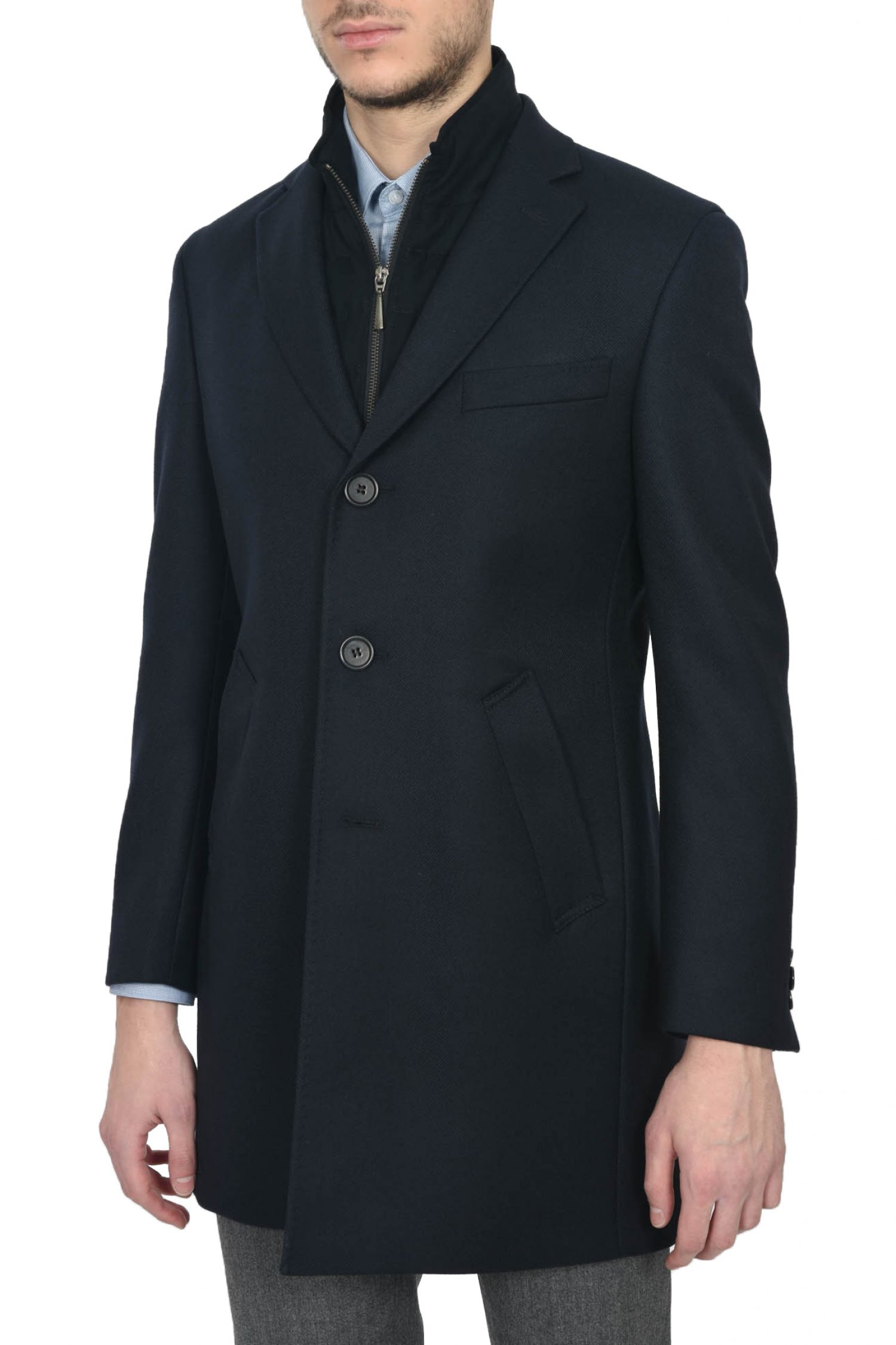 TOM FRANK ΠΑΛΤΟ ΑΠΟΣΠΩΜΕΝΟΣ ΘΩΡΑΚΑΣ SEVEN ΜΠΛΕ