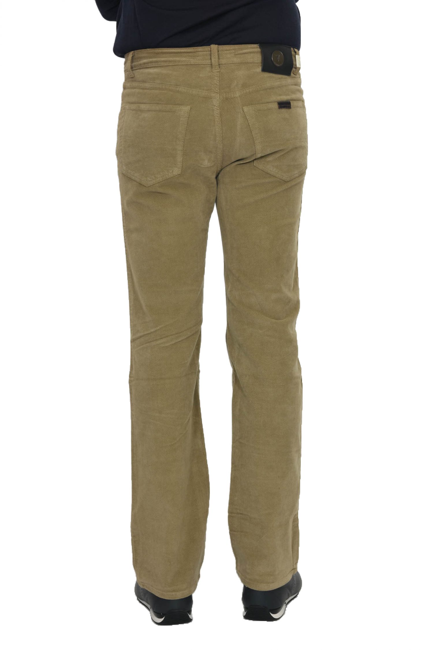 TRUSSARDI JEANS ΠΑΝΤΕΛΟΝΙ ΚΟΤΛΕ 380 ΜΠΕΖ