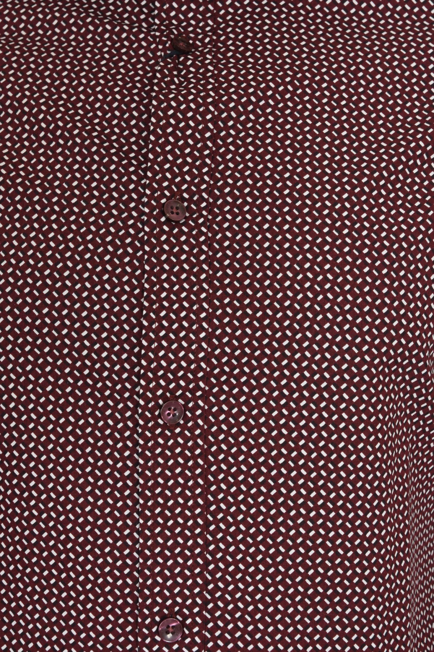 ARMANI JEANS ΠΟΥΚΑΜΙΣΟ ALLOVER PRINT ΜΠΟΡΝΤΩ