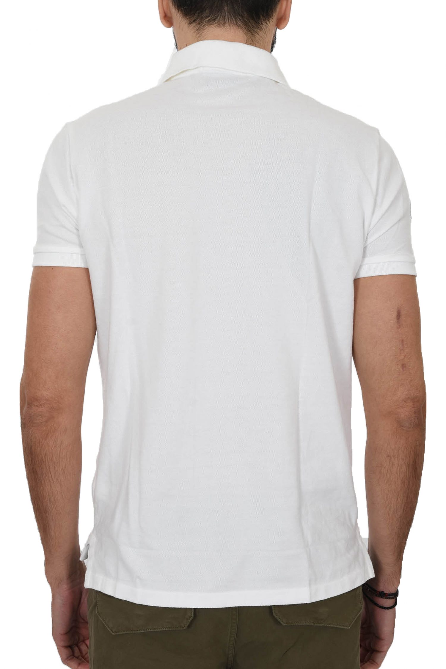 RALPH LAUREN POLO CUSTOM SLIM FIT BIG PONY ΛΕΥΚΟ