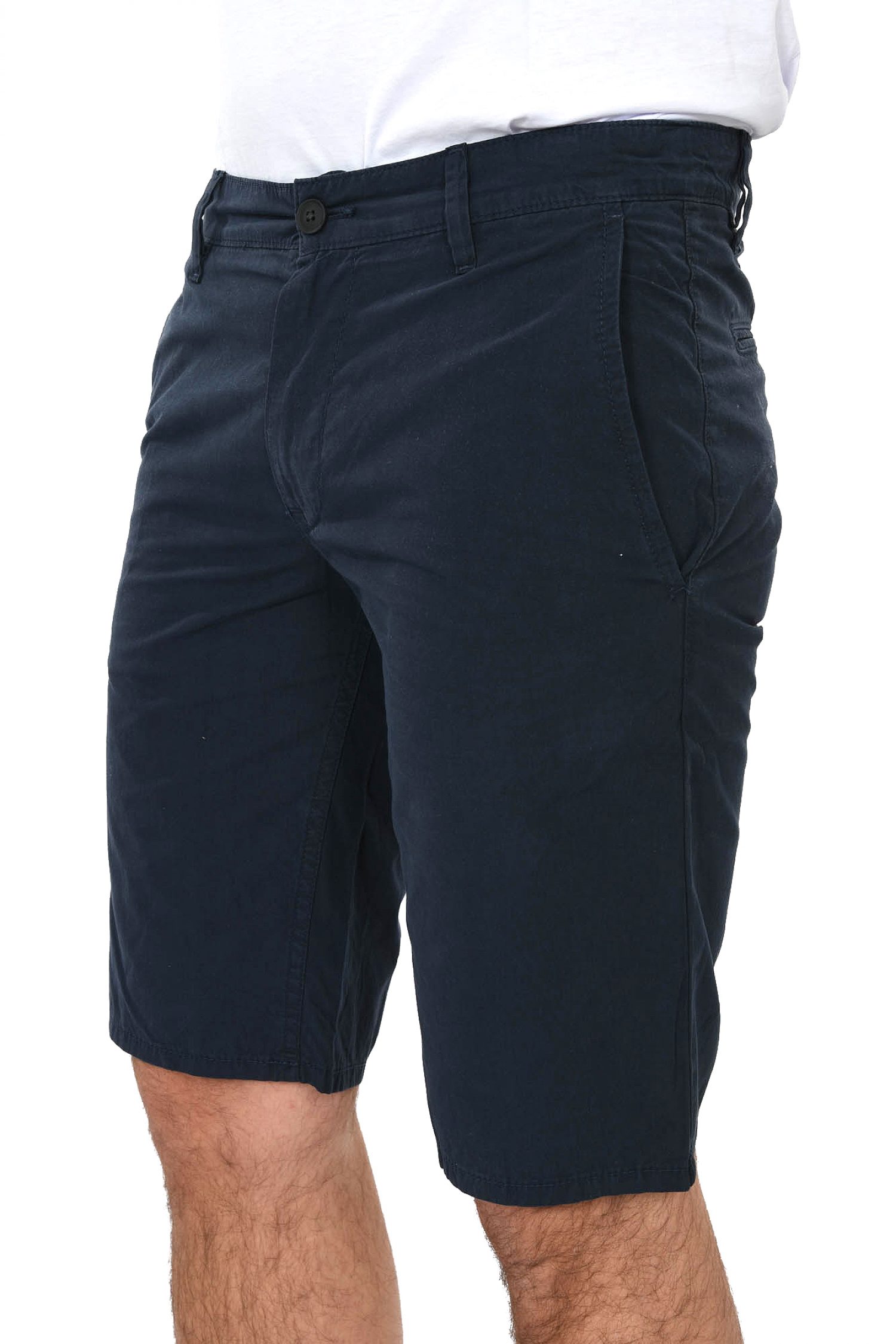 BOSS CASUAL ΒΕΡΜΟΥΔΑ CHINO SCHINO-REGULAR SHORT ΜΠΛΕ φωτογραφία