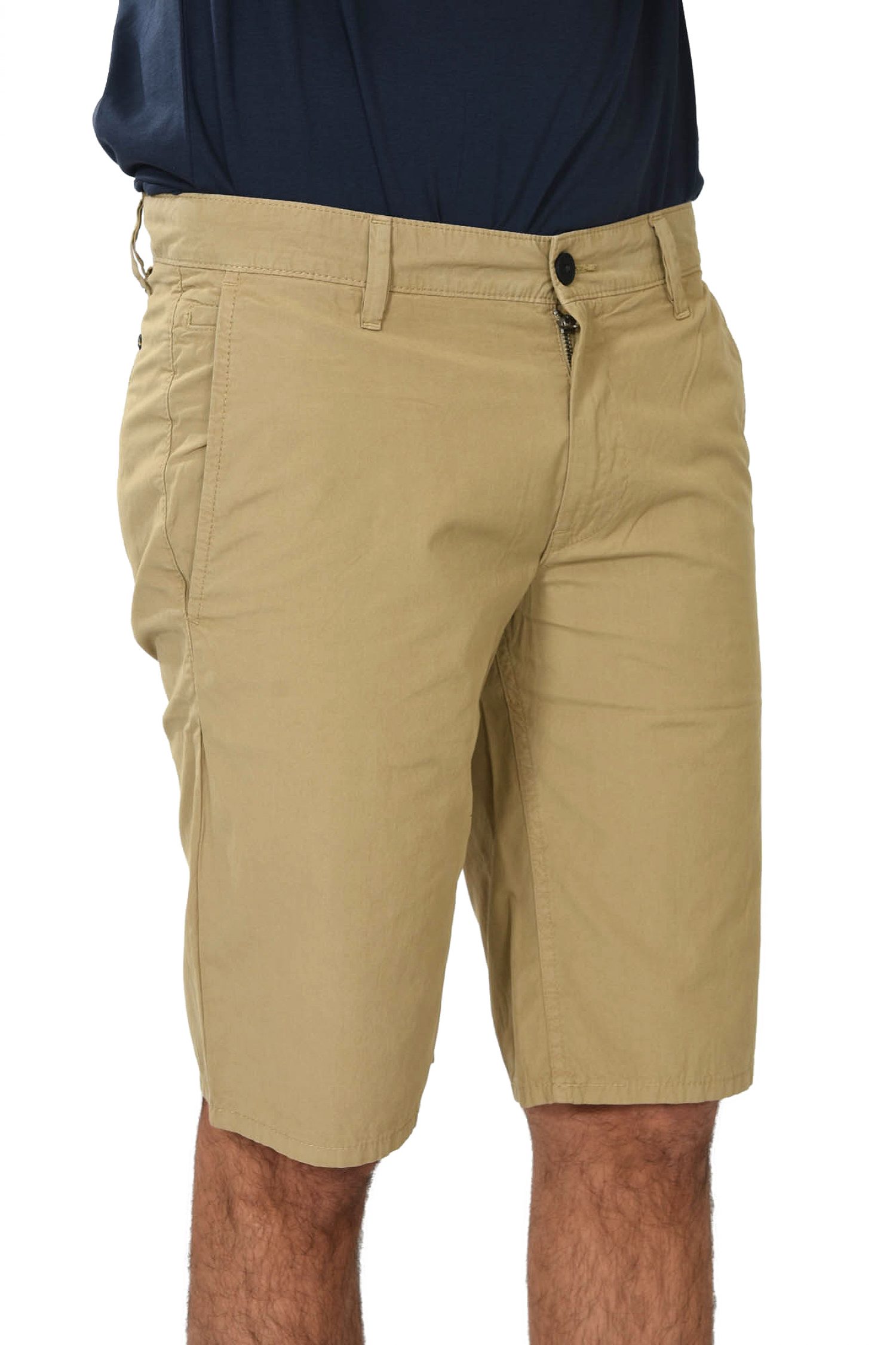 BOSS CASUAL ΒΕΡΜΟΥΔΑ CHINO SCHINO-REGULAR SHORT ΜΠΕΖ φωτογραφία