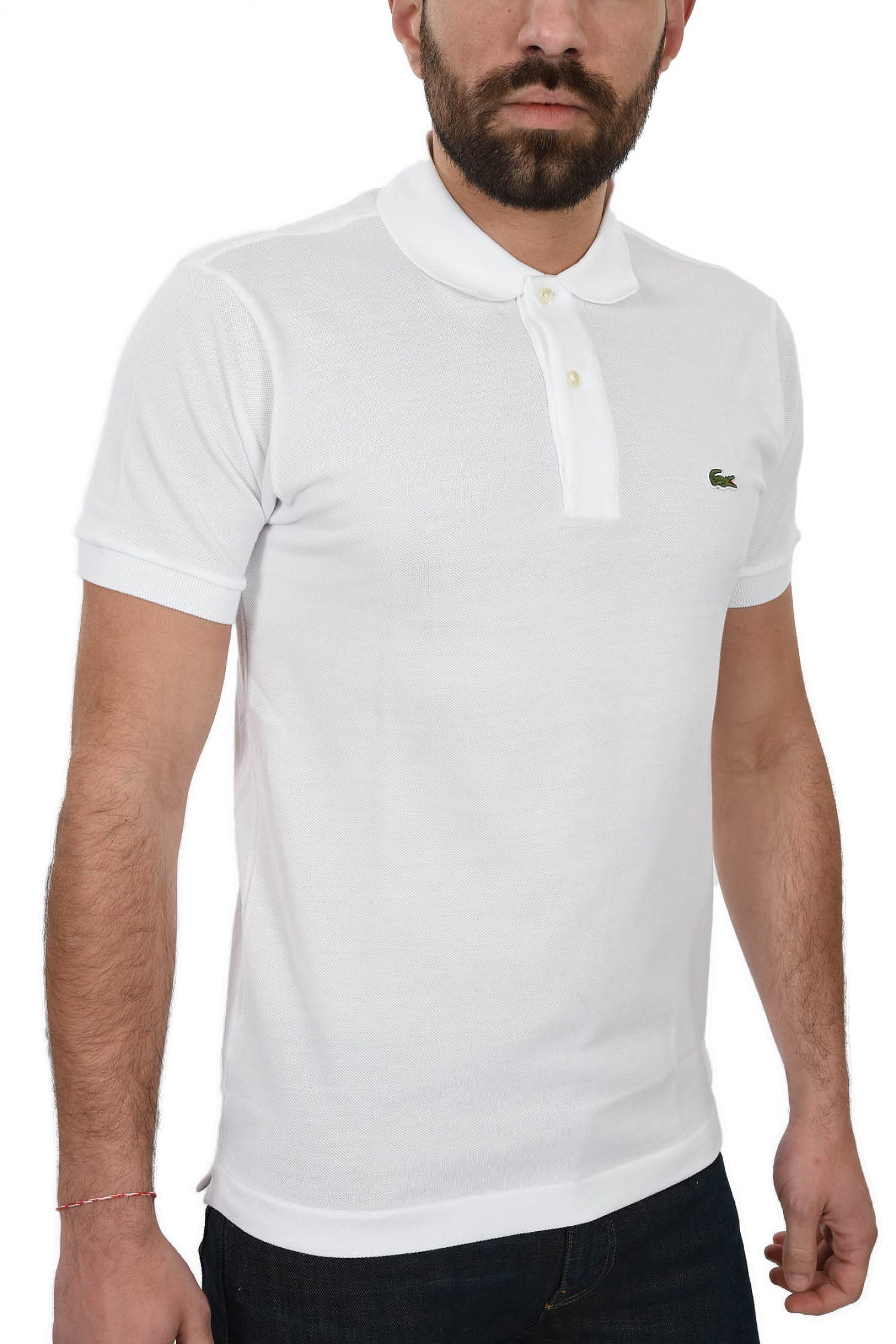LACOSTE POLO CLASSIC FIT ΛΕΥΚΟ
