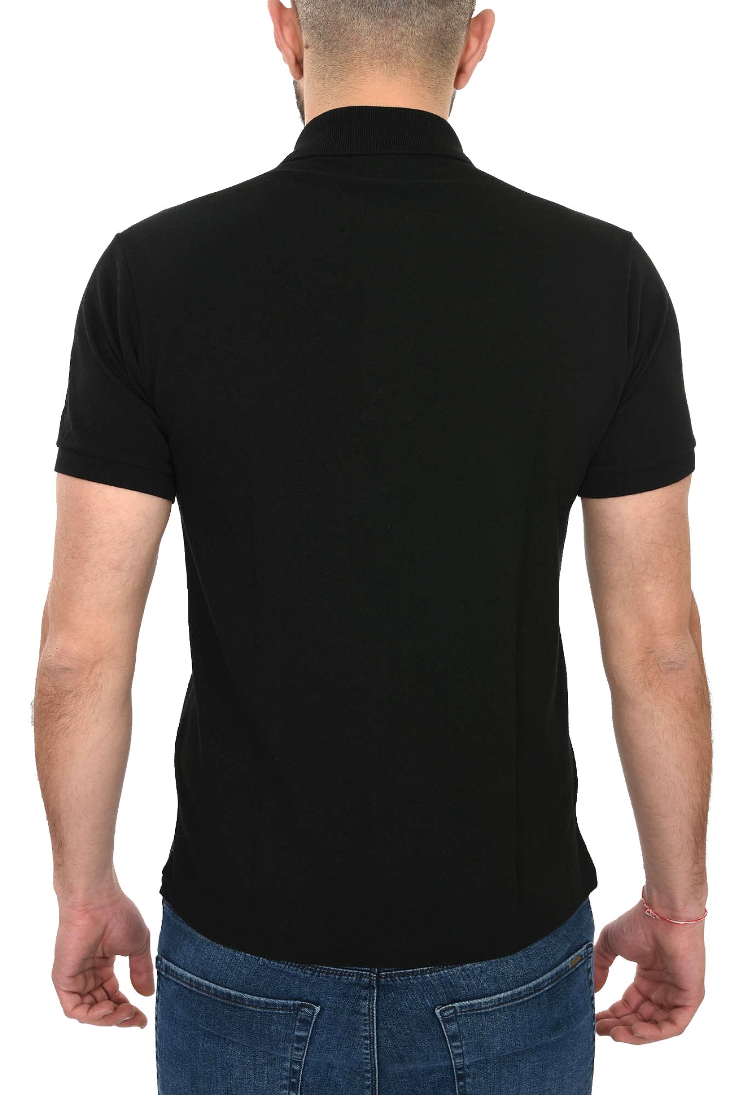 LACOSTE POLO CLASSIC FIT ΜΑΥΡΟ