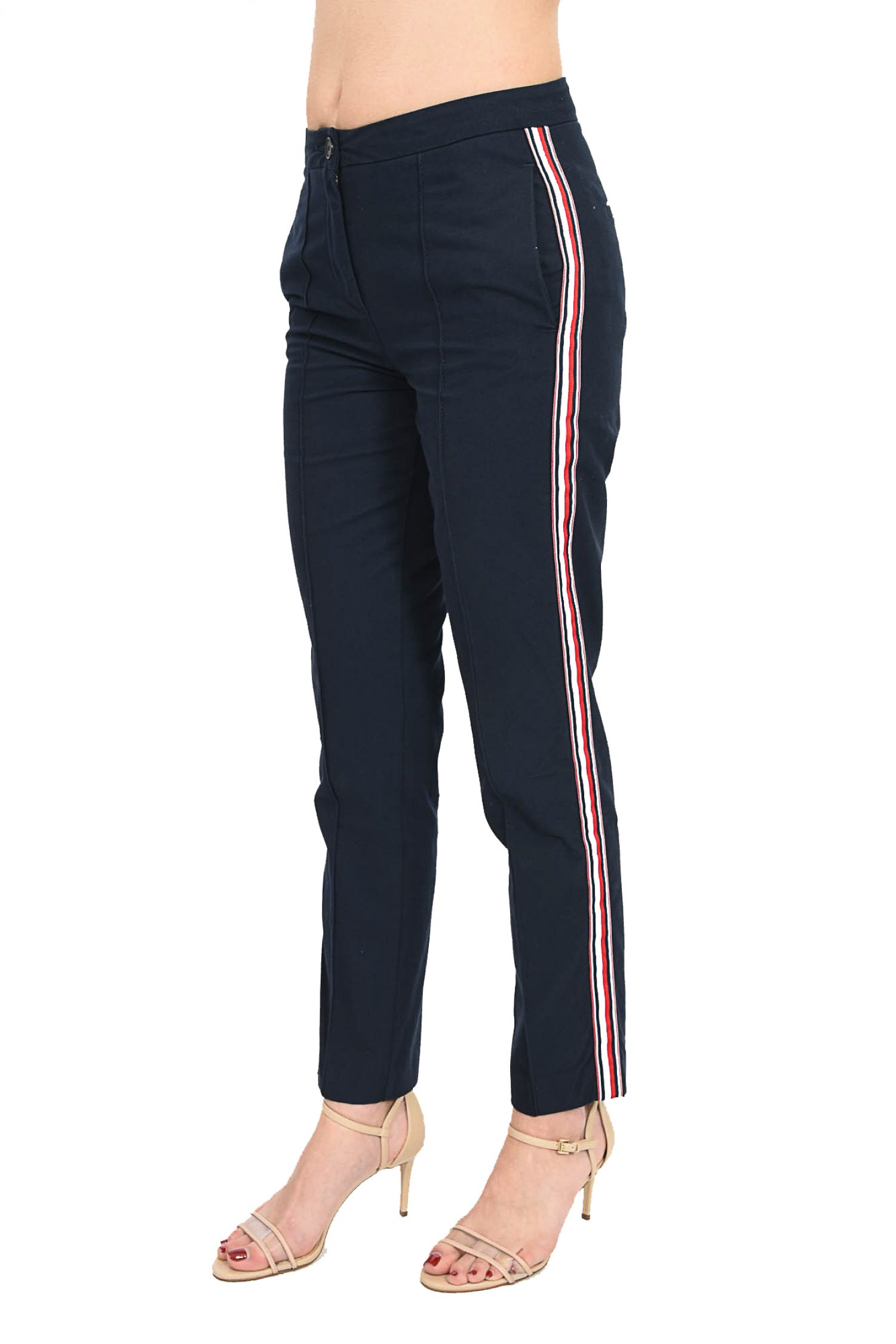 TOMMY HILFIGER ΠΑΝΤΕΛΟΝΙ CHINO ESSENTIAL ΡΙΓΑ ΠΛΑΙ ΜΠΛΕ