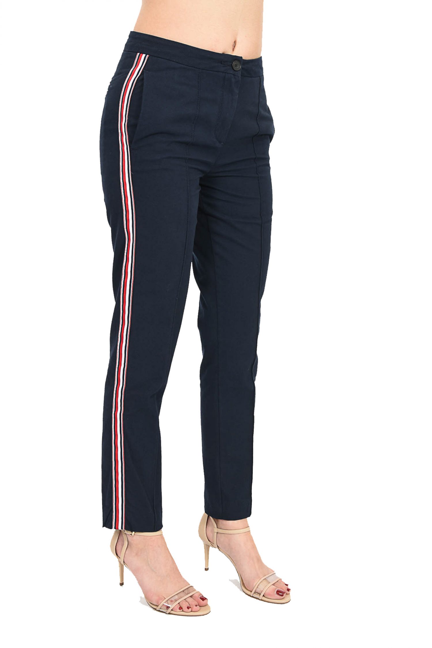 TOMMY HILFIGER ΠΑΝΤΕΛΟΝΙ CHINO ESSENTIAL ΡΙΓΑ ΠΛΑΙ ΜΠΛΕ