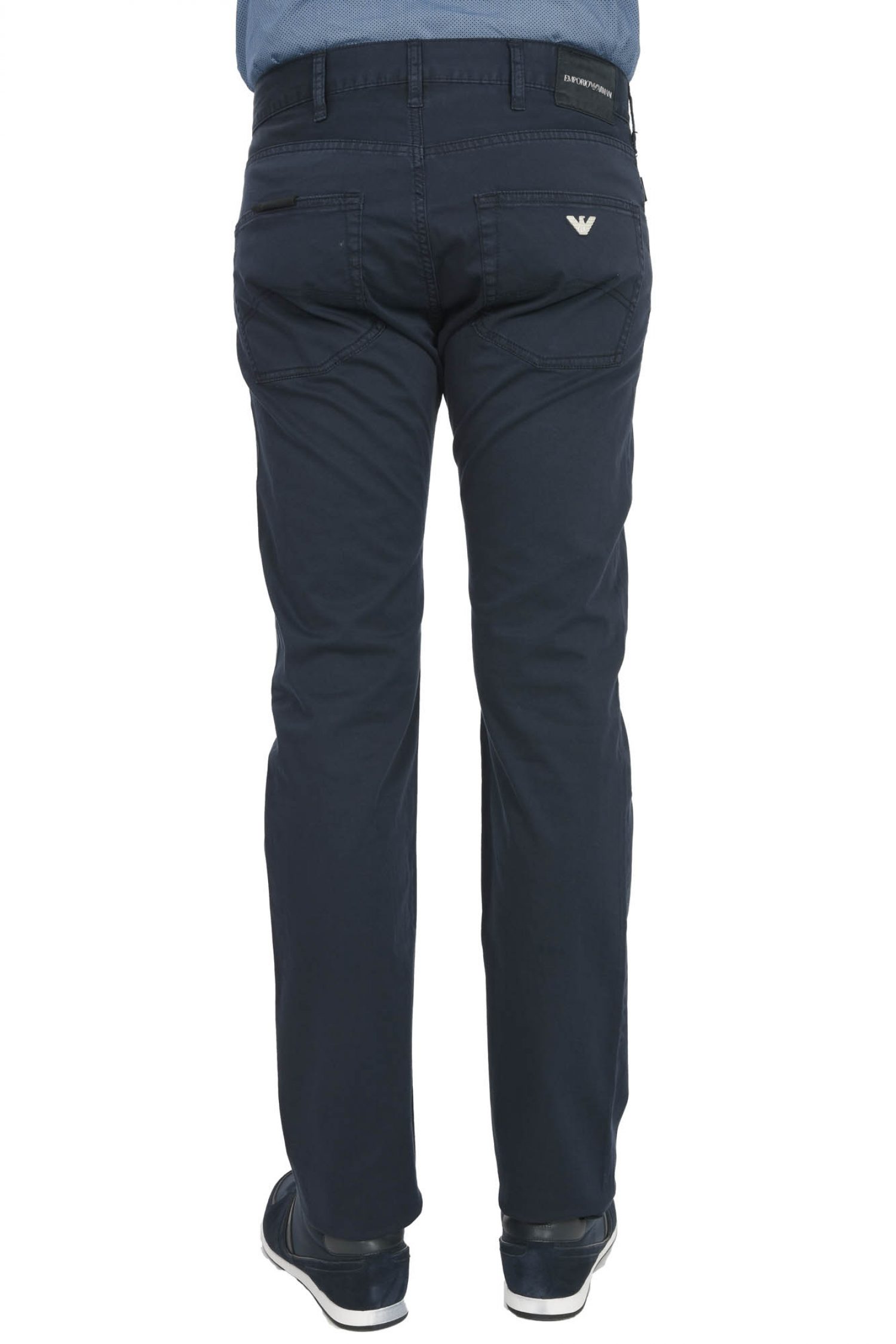 EMPORIO ARMANI ΠΑΝΤΕΛΟΝΙ 5ΤΣΕΠΟ J45 REGULAR FIT ΜΠΛΕ