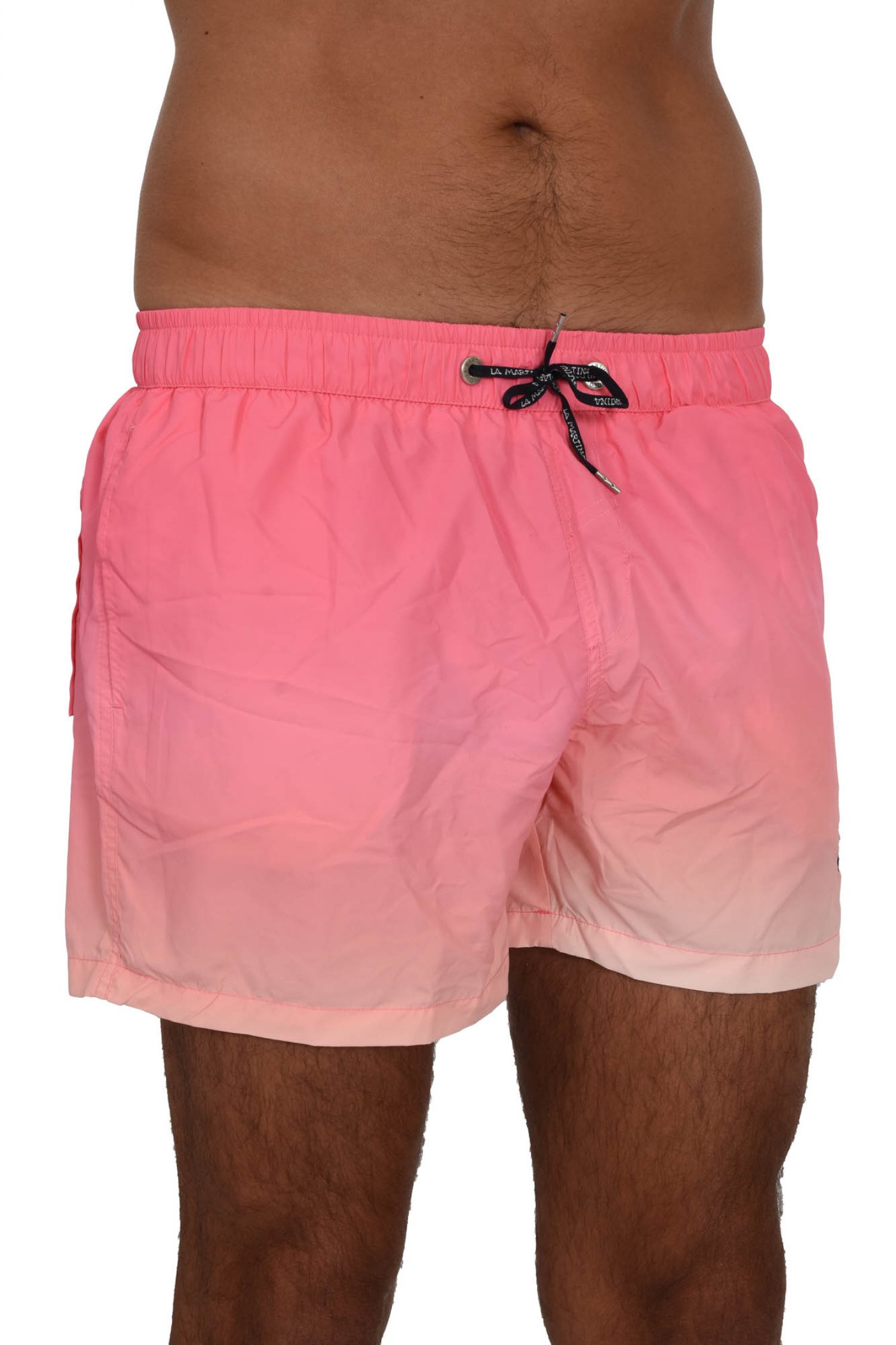 LA MARTINA ΜΑΓΙΩ ΣΟΡΤΣ LOGO DEGRADE ΡΟΖ