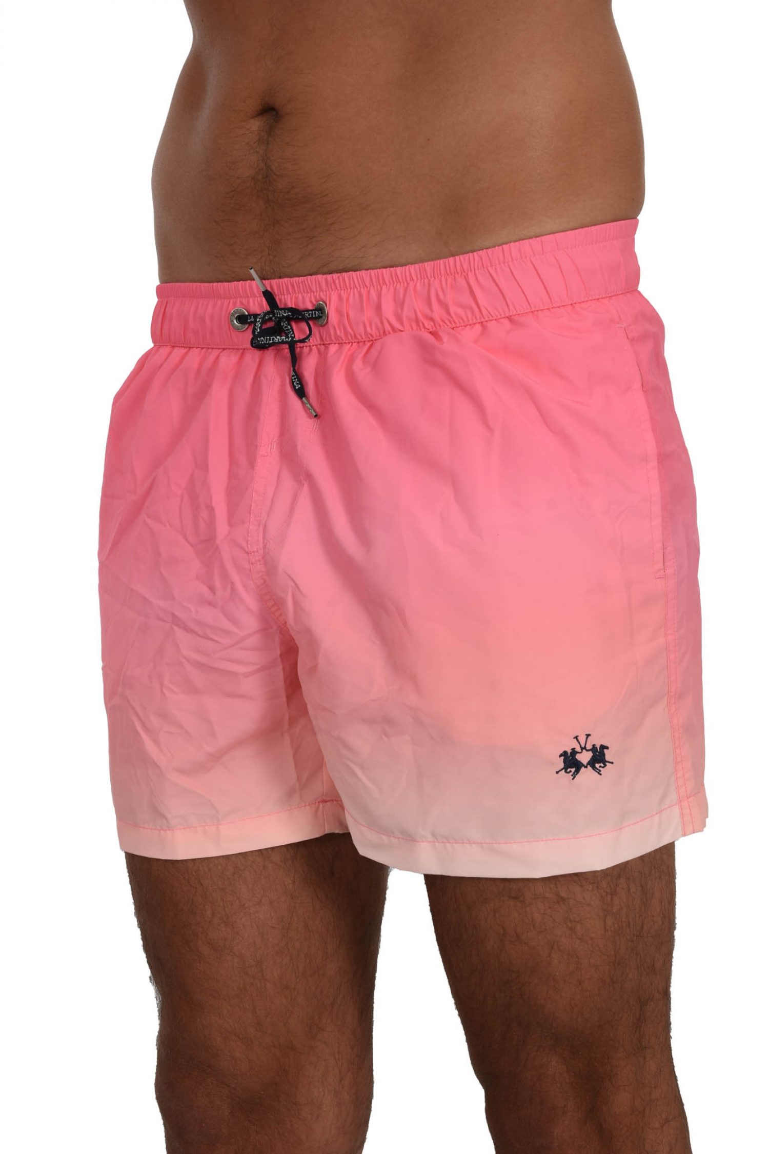 LA MARTINA ΜΑΓΙΩ ΣΟΡΤΣ LOGO DEGRADE ΡΟΖ