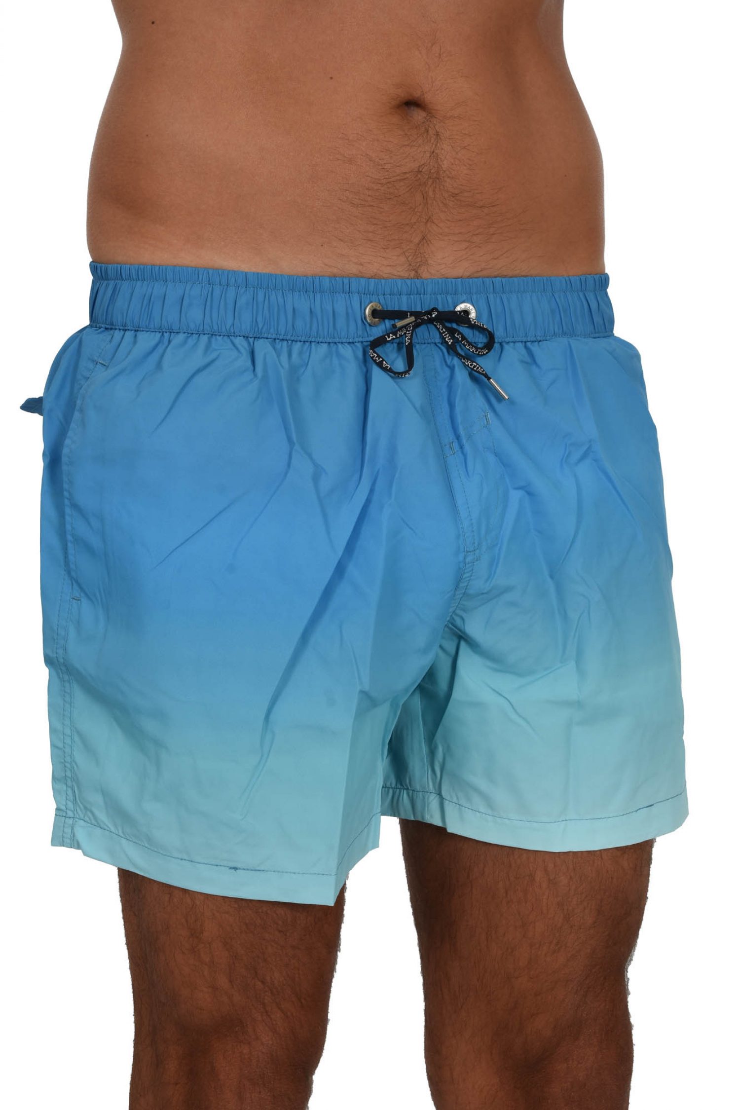 LA MARTINA ΜΑΓΙΩ ΣΟΡΤΣ LOGO DEGRADE ΣΙΕΛ