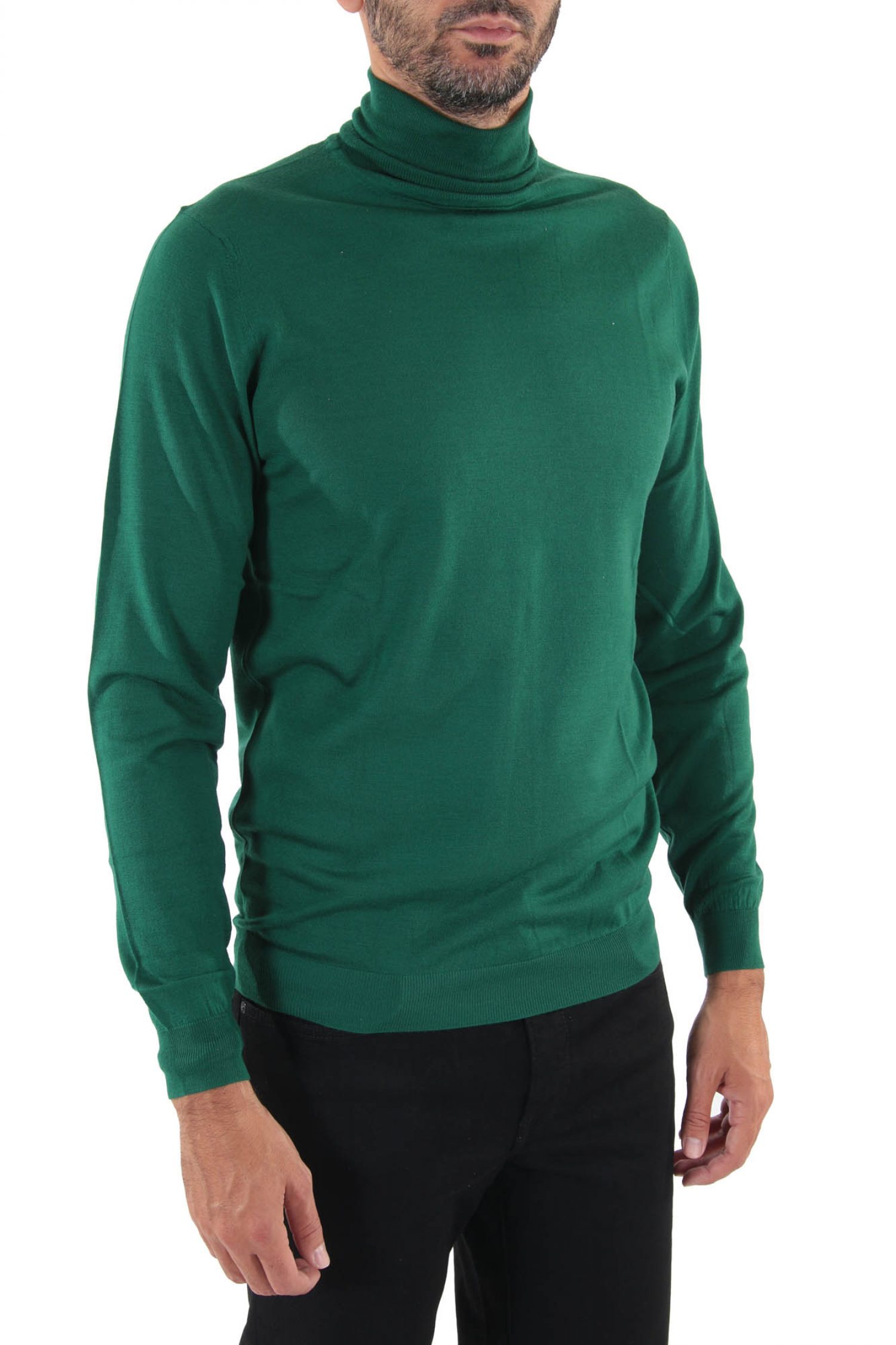 AT.P.CO ΠΛΕΚΤΟ TURTLE NECK ΠΡΑΣΙΝΟ