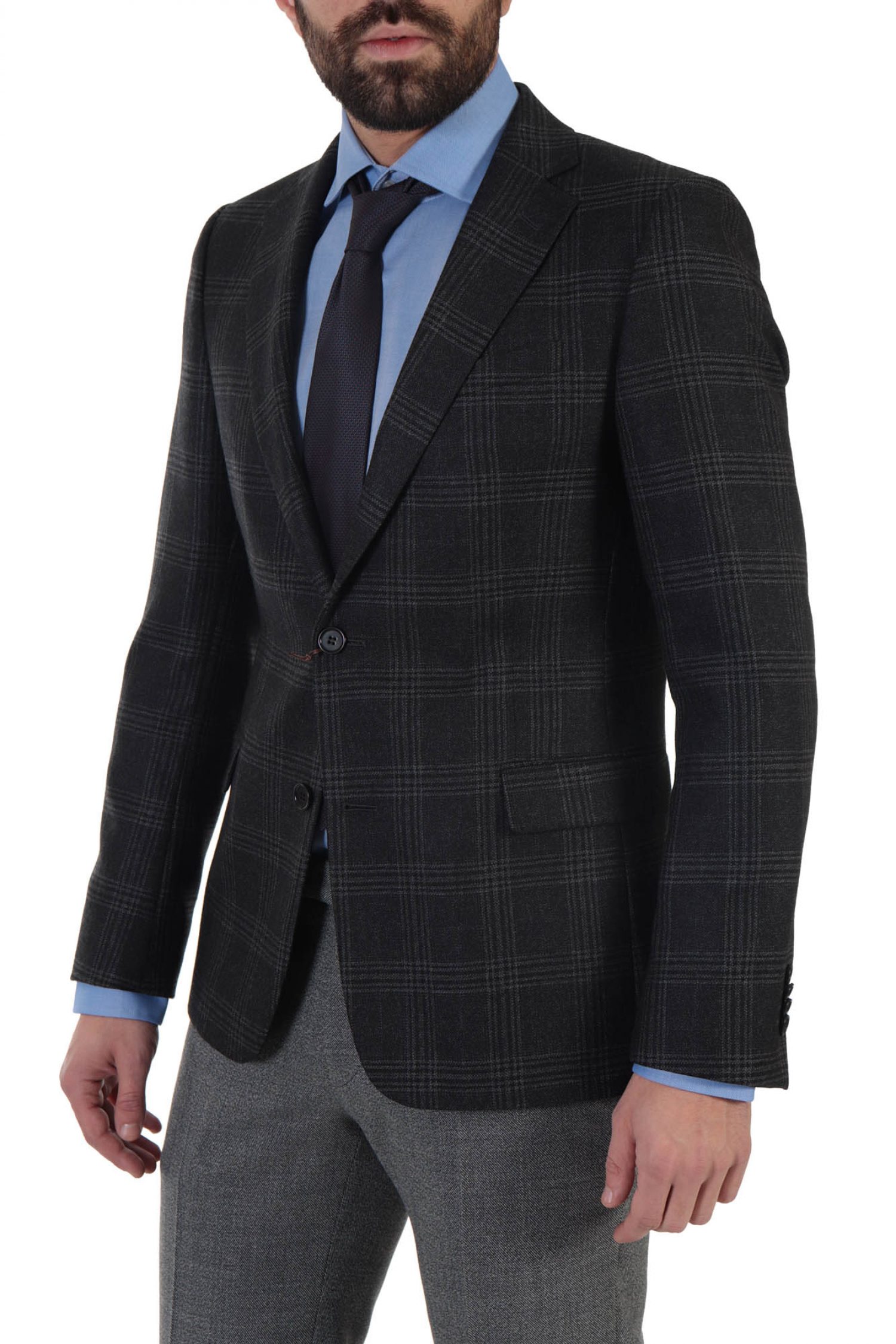 TOM FRANK ΣΑΚΑΚΙ ΚΑΡΩ ANGELICO GIACCA ΓΚΡΙ