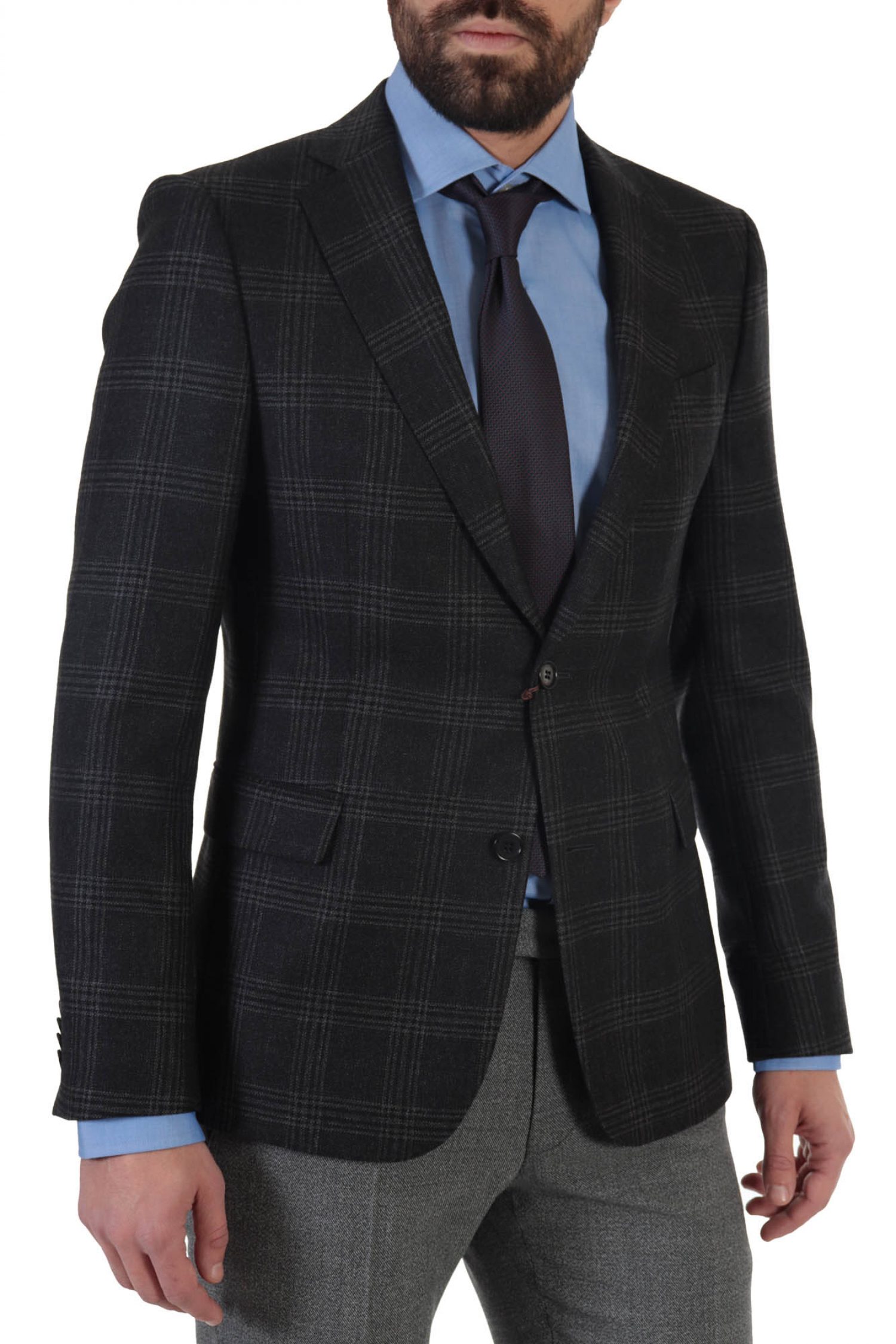 TOM FRANK ΣΑΚΑΚΙ ΚΑΡΩ ANGELICO GIACCA ΓΚΡΙ