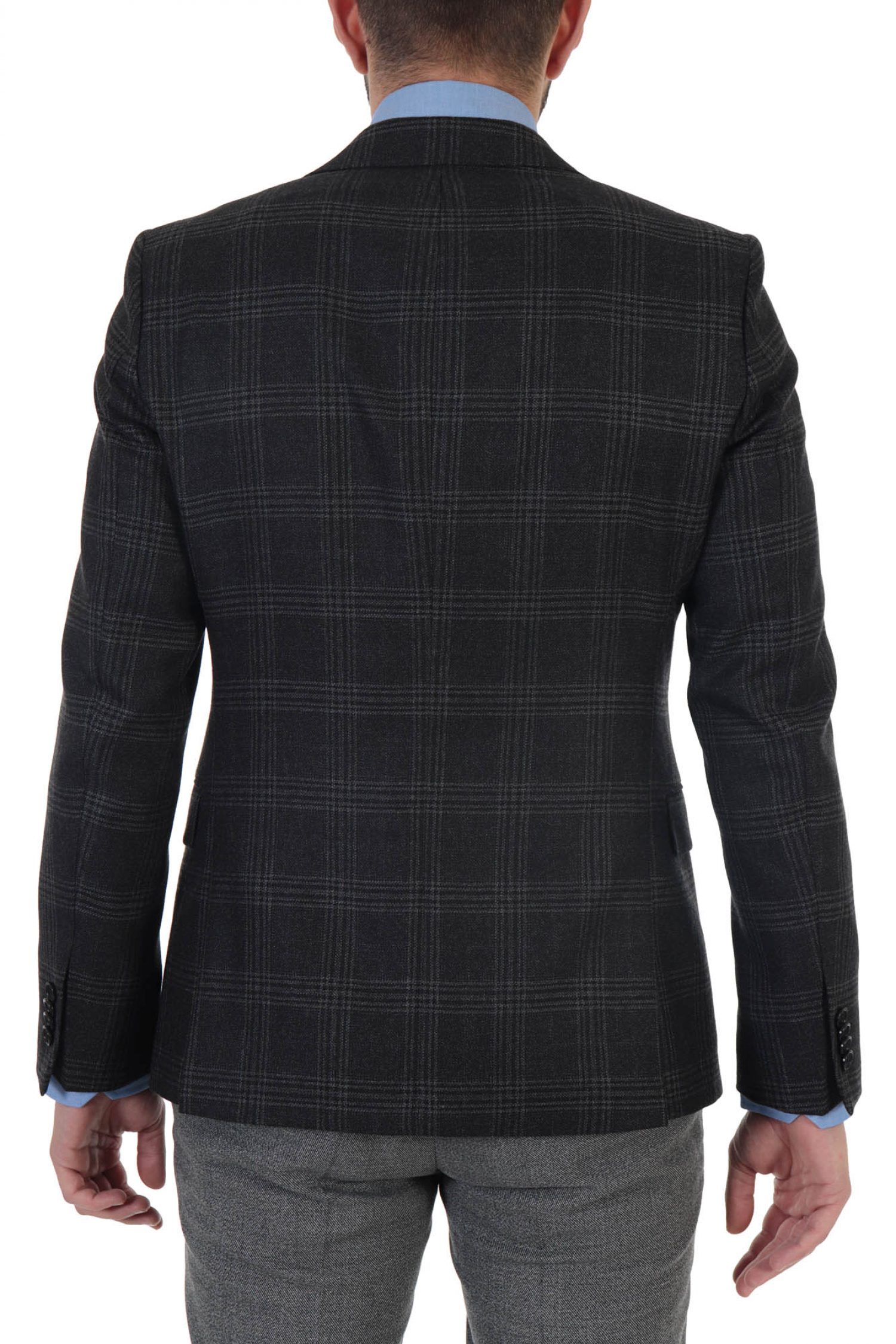 TOM FRANK ΣΑΚΑΚΙ ΚΑΡΩ ANGELICO GIACCA ΓΚΡΙ φωτογραφία