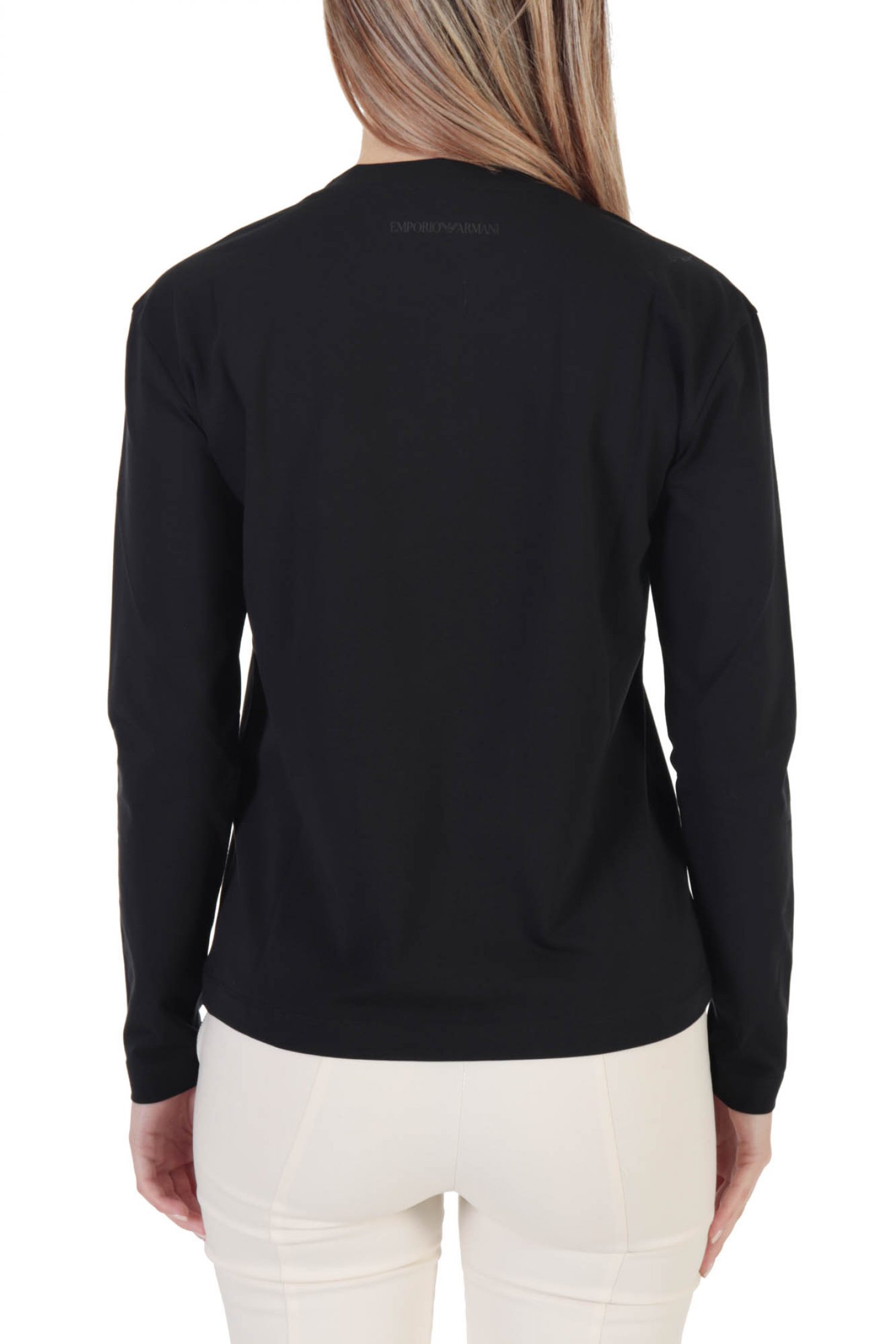 EMPORIO ARMANI T-SHIRT LOGO ΜΑΥΡΟ φωτογραφία