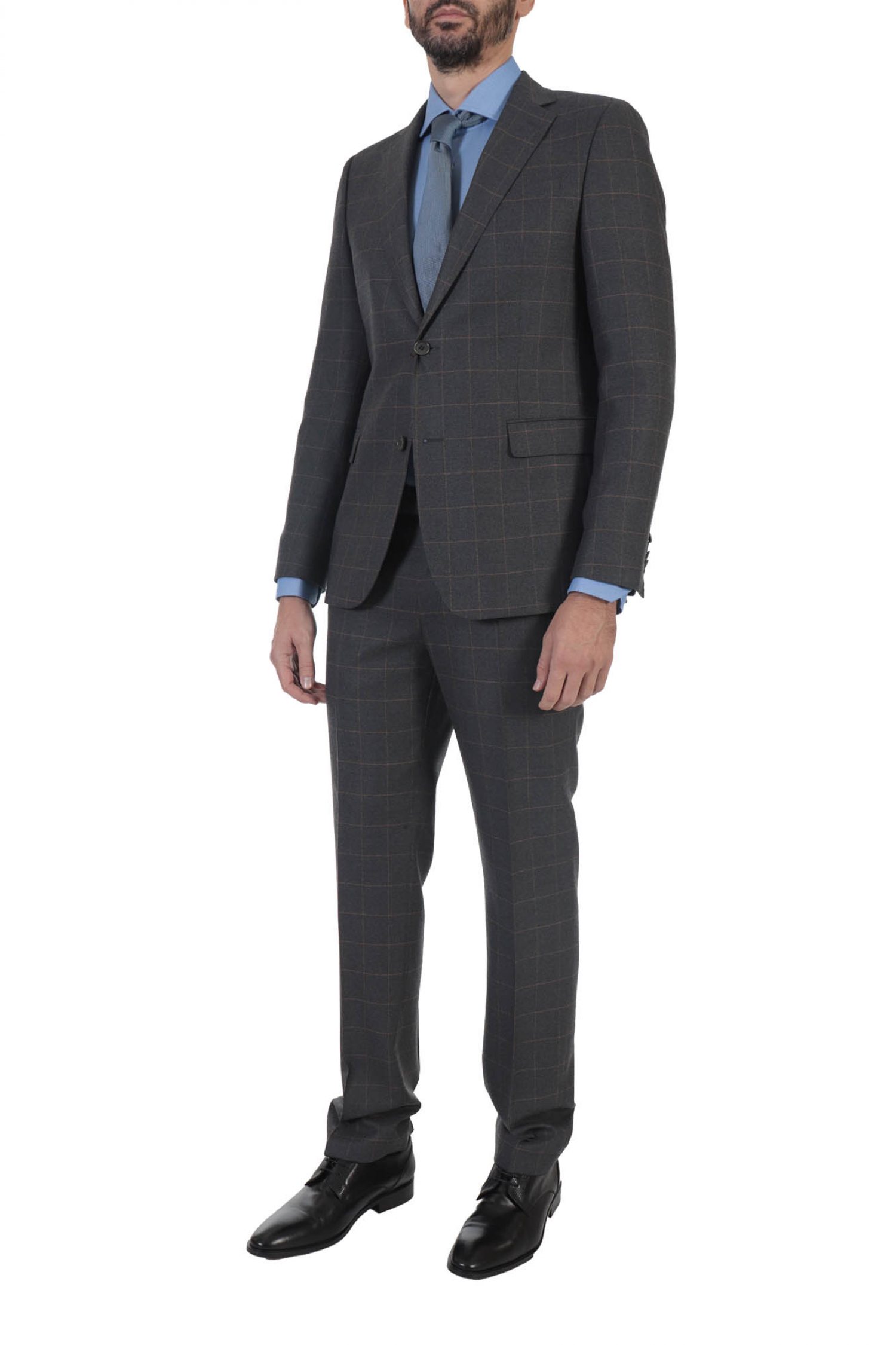 TOM FRANK ΚΟΣΤΟΥΜΙ ΚΑΡΩ REDA 1865 SUPER 110S ΓΚΡΙ