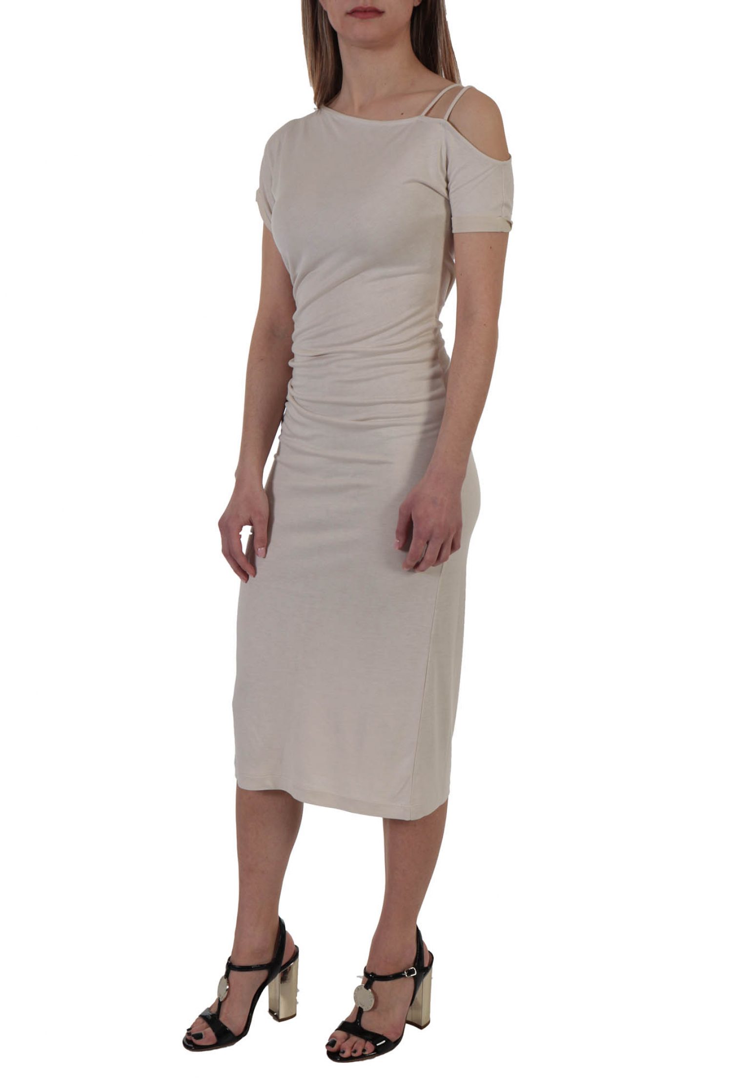 PINKO ΦΟΡΕΜΑ MURASAKI ΝΤΡΑΠΕ ΔΙΠΛΗ ΣΟΥΡΑ ΜΠΕΖ