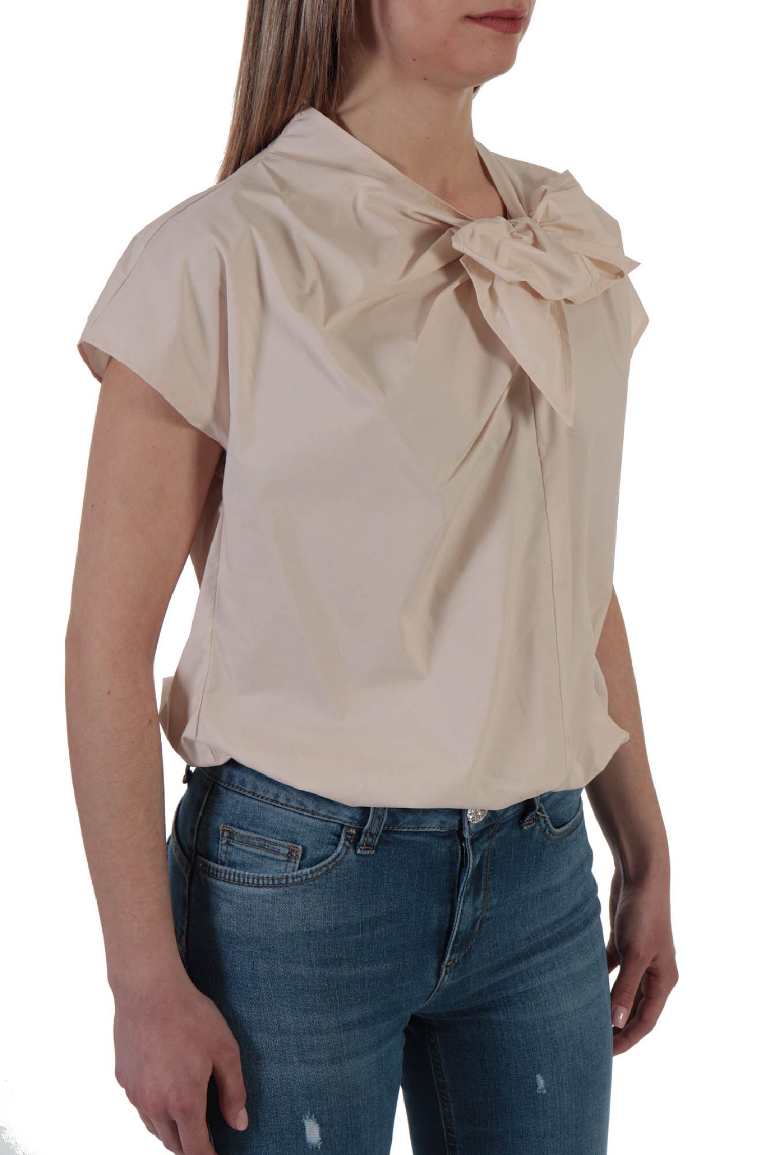 PINKO TOP MONOKONE ΦΙΟΓΚΟΣ ΤΕΛΕΙΩΜΑ ΛΑΣΤΙΧΟ ΜΠΕΖ