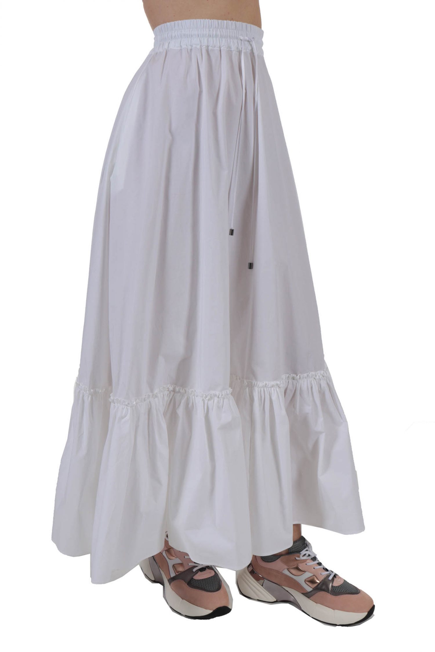 PINKO ΦΟΥΣΤΑ APPULE ΜΑΚΡΙΑ ΤΕΛΕΙΩΜΑ ΒΟΛΑΝ ΛΕΥΚΟ φωτογραφία