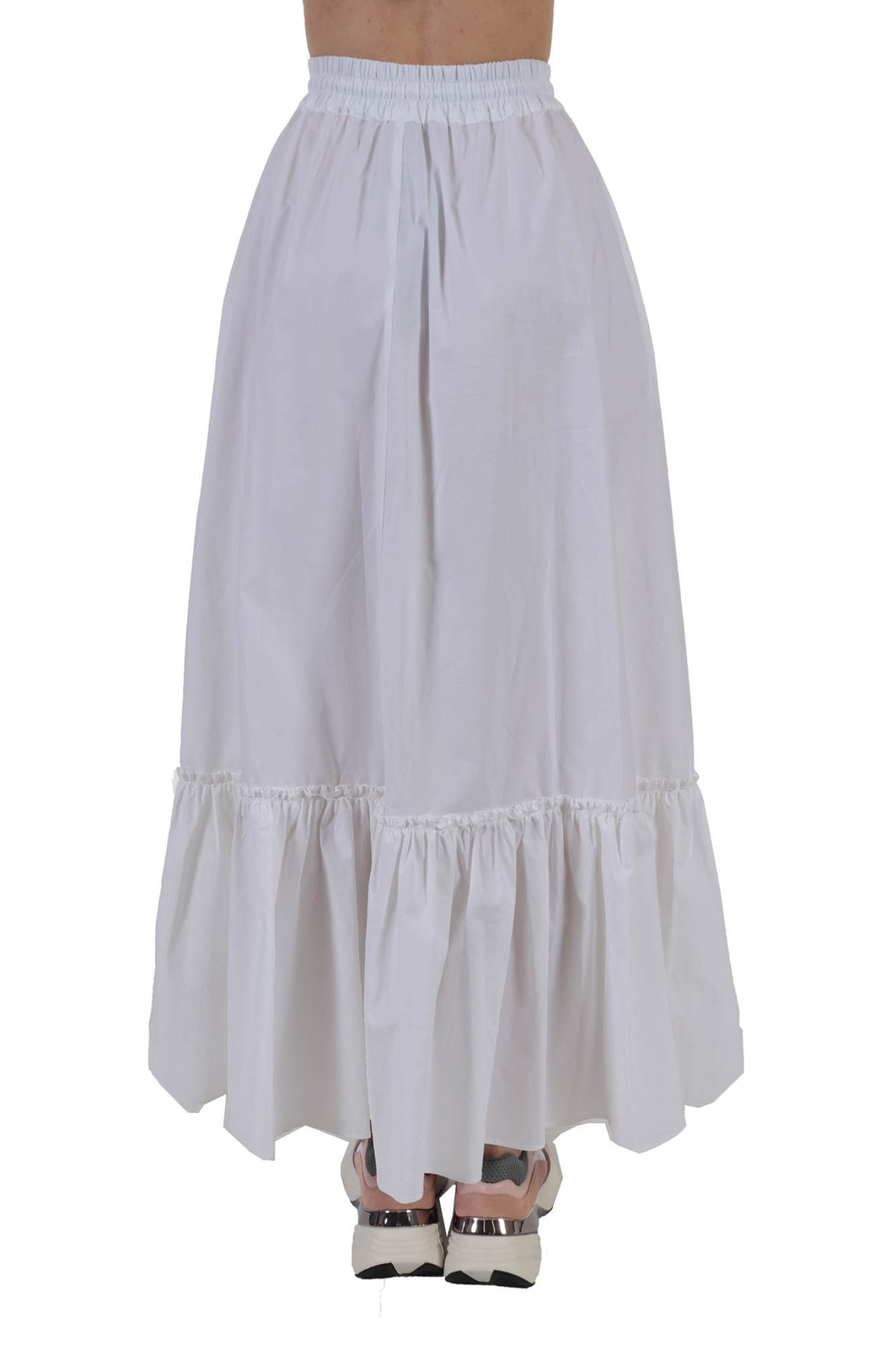 PINKO ΦΟΥΣΤΑ APPULE ΜΑΚΡΙΑ ΤΕΛΕΙΩΜΑ ΒΟΛΑΝ ΛΕΥΚΟ φωτογραφία