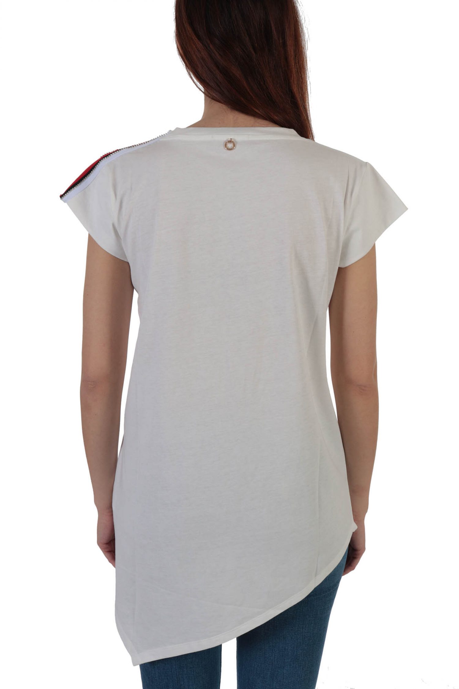 RELISH T-SHIRT LOVE FASHION ADCORRENT ΛΕΥΚΟ