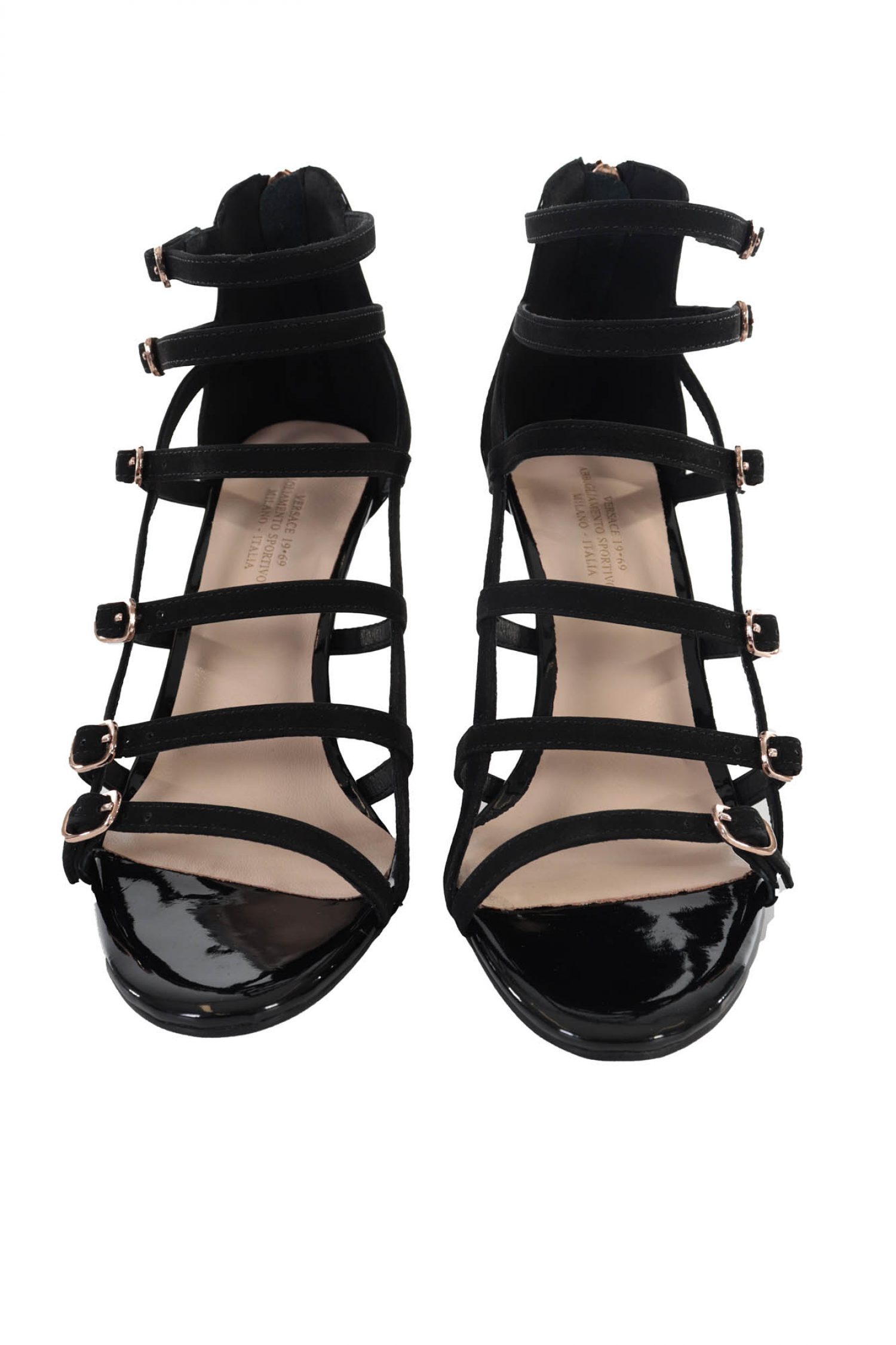 V 19-69 ΠΑΠΟΥΤΣΙΑ ΠΕΔΙΛΟ ΜΕ ΛΟΥΡΑΚΙΑ ΛΕΠΤΟ ΤΑΚΟΥΝΙ ΜΑΥΡΟ φωτογραφία