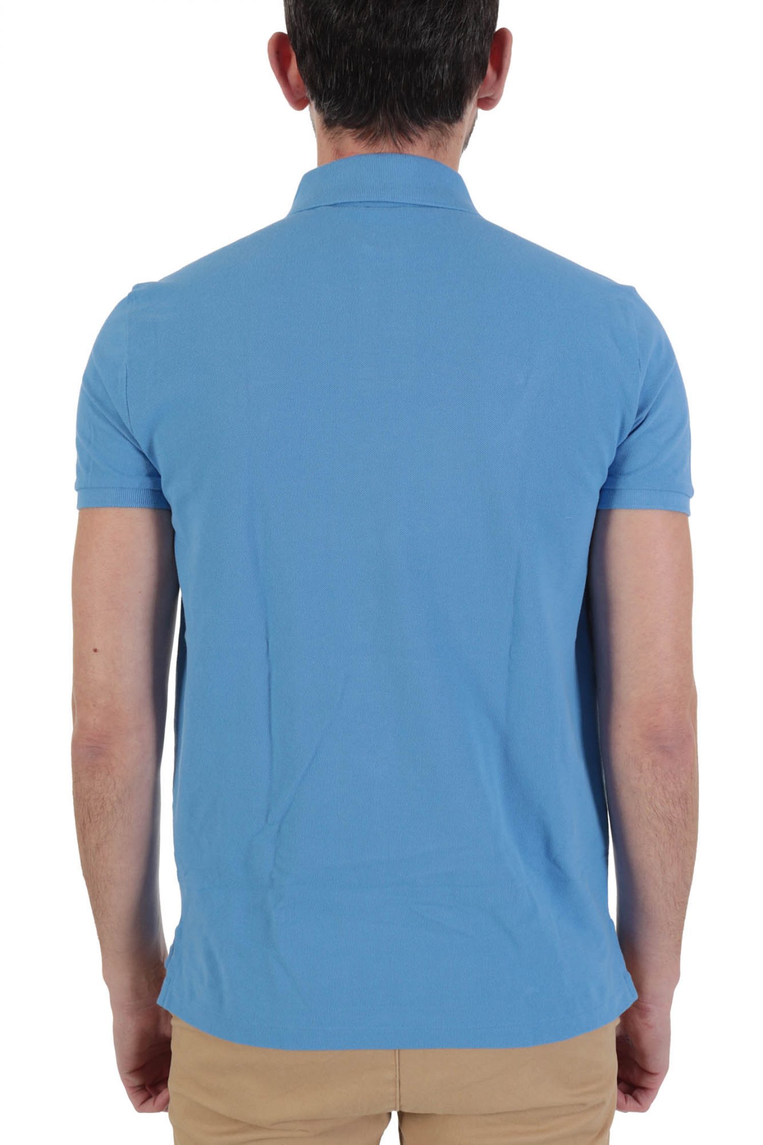 RALPH LAUREN POLO CUSTOM SLIM FIT ΣΙΕΛ