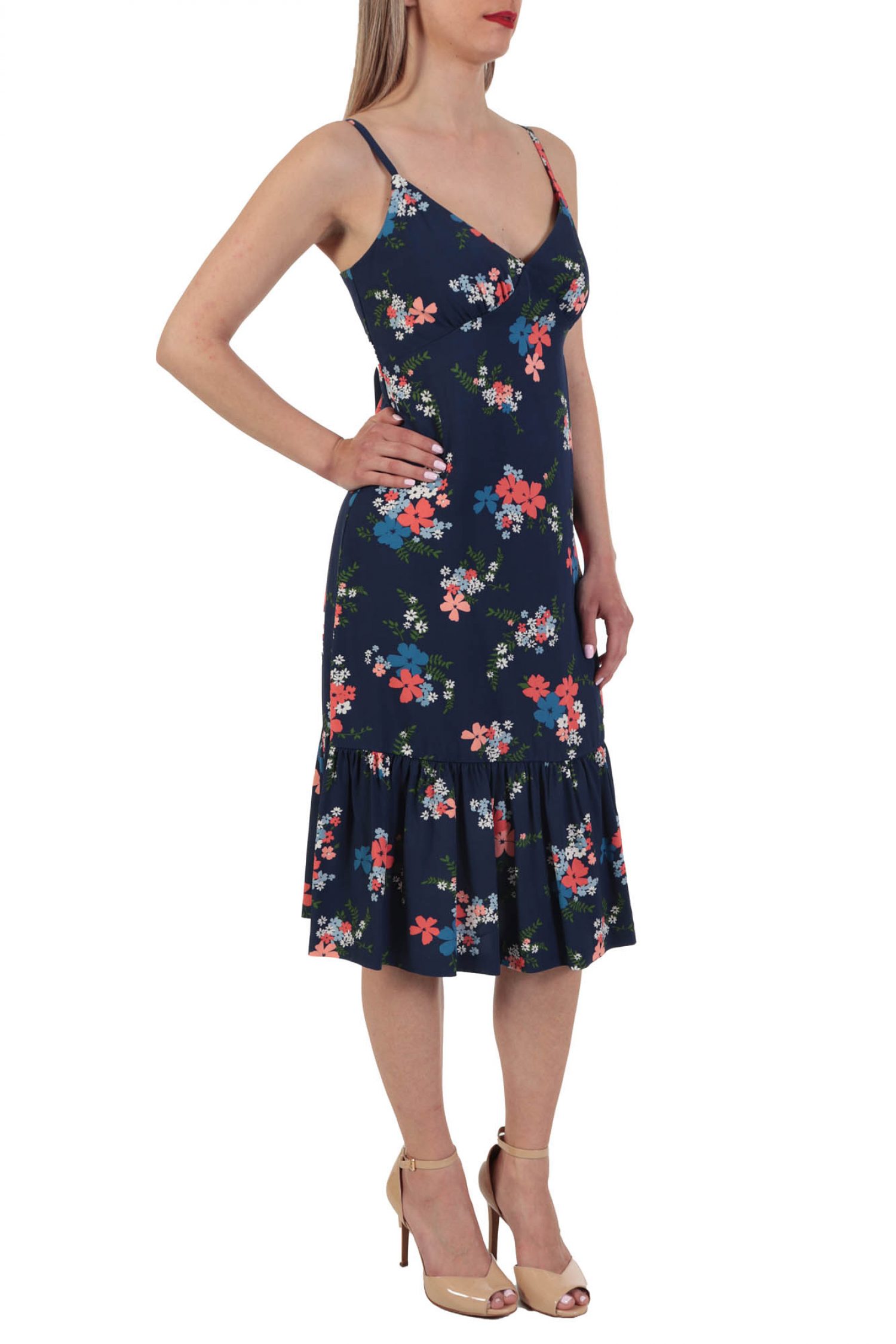 MICHAEL KORS ΦΟΡΕΜΑ ΤΙΡΑΝΤΑ ΒΟΛΑΝ ΜΠΛΕ φωτογραφία