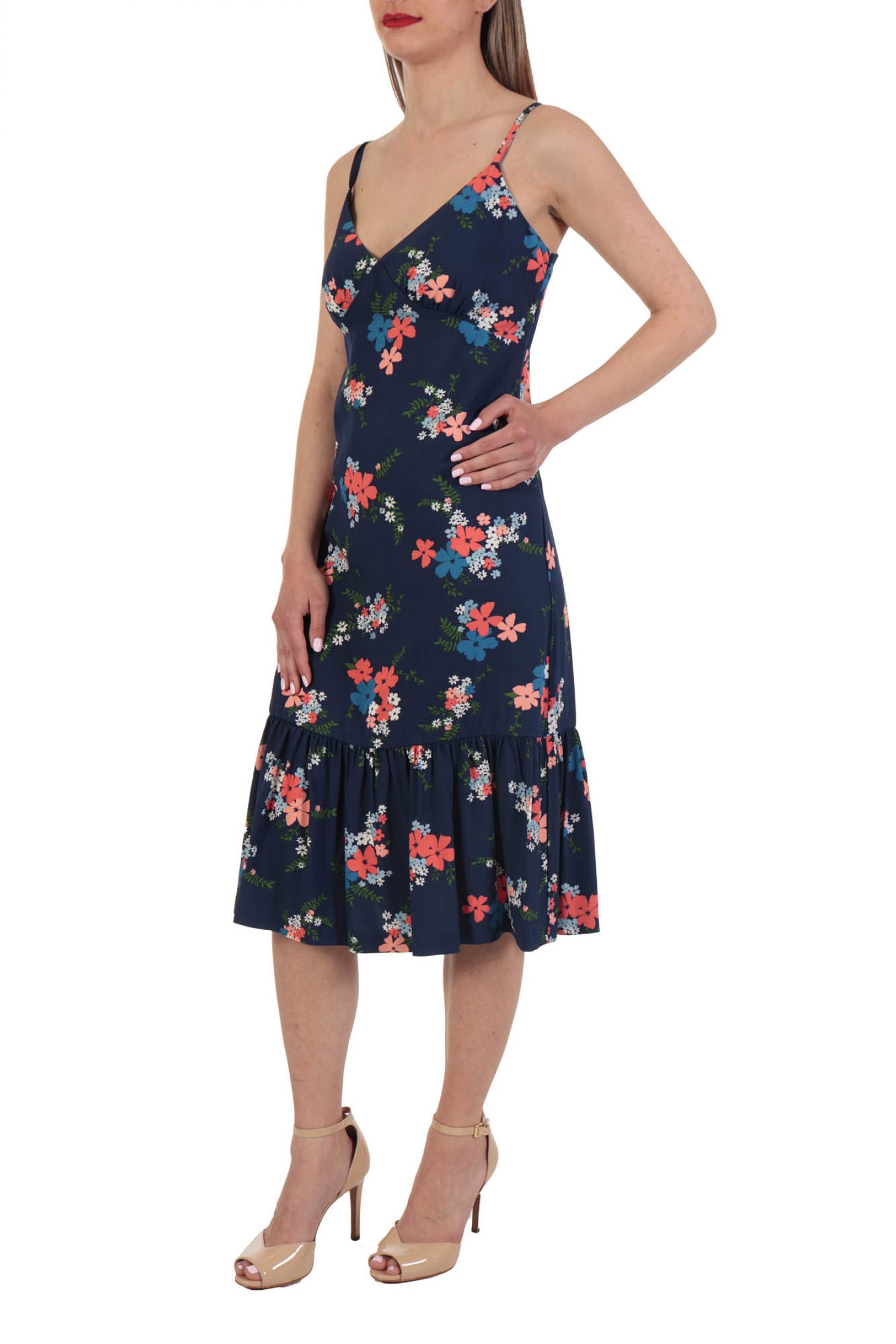 MICHAEL KORS ΦΟΡΕΜΑ ΤΙΡΑΝΤΑ ΒΟΛΑΝ ΜΠΛΕ φωτογραφία