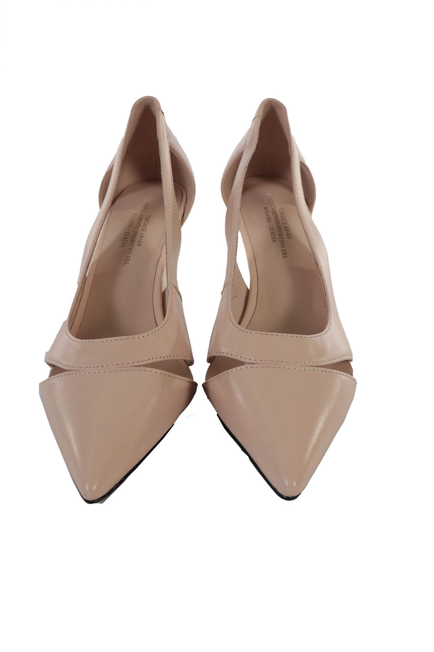 V 19-69 ΠΑΠΟΥΤΣΙΑ ΓΟΒΕΣ ΜΕ ΑΝΟΙΓΜΑ ΣΤΟ ΠΛΑΙ ΛΕΠΤΟΜΕΡΕΙΑ ΑΣΗΜΙ ΣΤΟ ΤΑΚΟΥΝΙ ΜΠΕΖ φωτογραφία