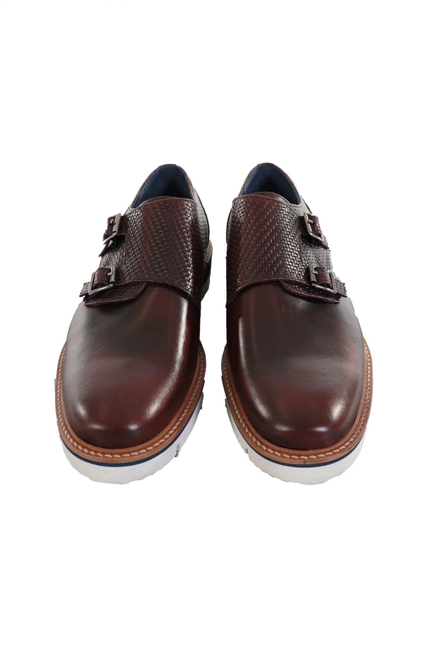 TOM FRANK ΠΑΠΟΥΤΣΙ DOUBLE MONK ΛΕΥΚΗ ΣΟΛΑ ΤΑΜΠΑ φωτογραφία