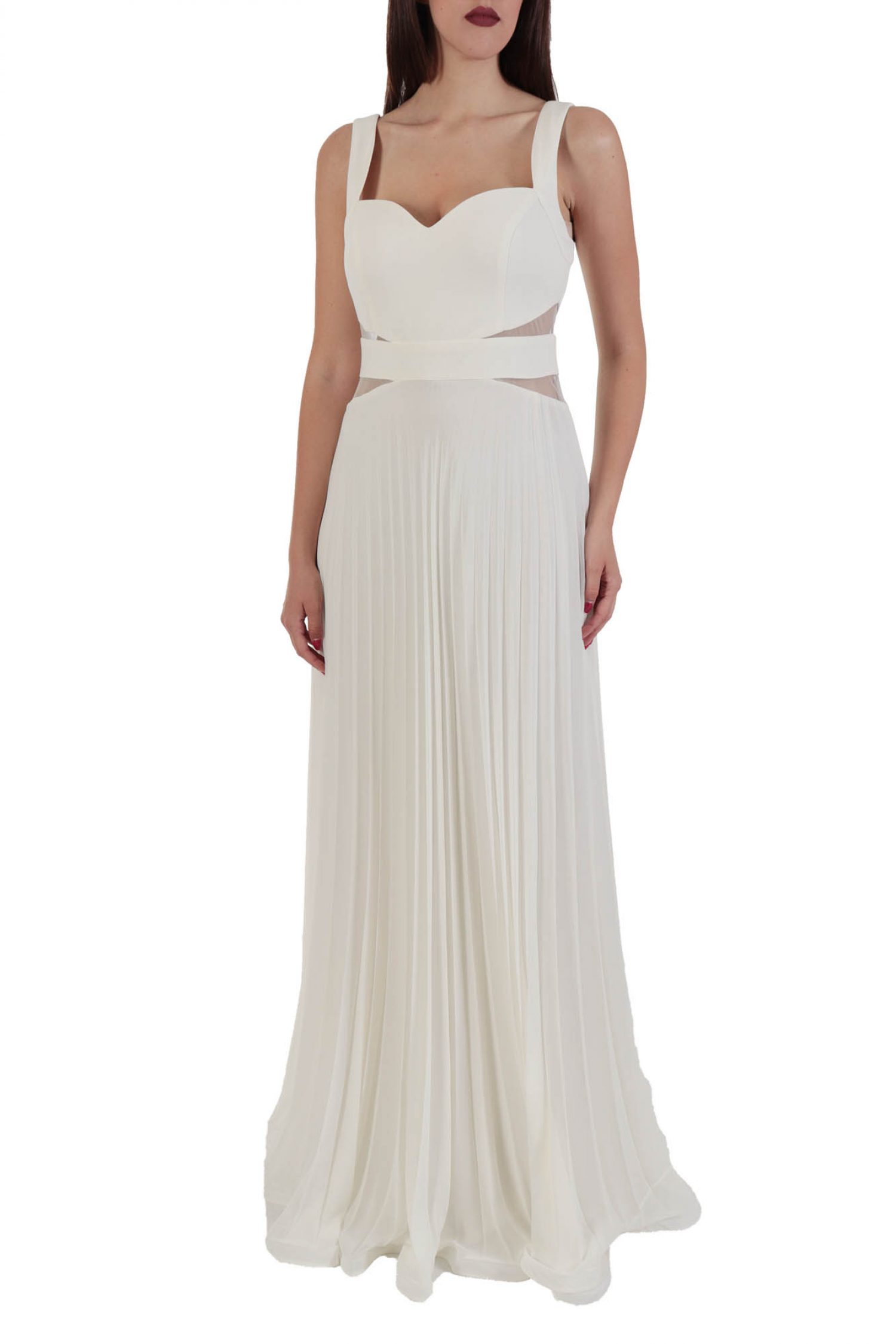 ALLURE ΦΟΡΕΜΑ MAXI ΠΛΙΣΕ ΦΑΡΔIA TIRANTA ΔΙΑΦΑΝΙΑ ΠΛAΪ ΖΑΧΑΡΙ φωτογραφία