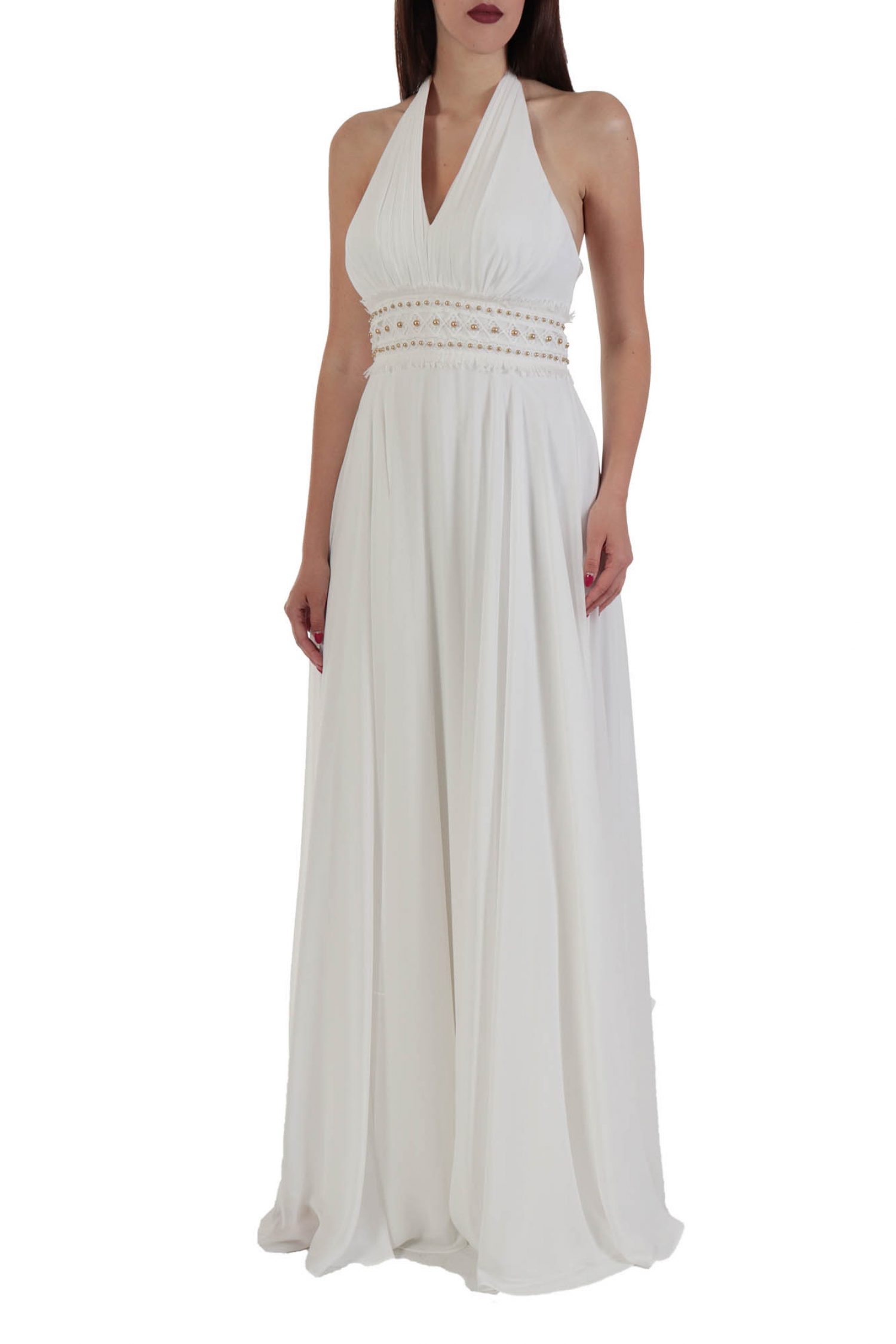 TWINS ΦΟΡΕΜΑ MAXI ΔΕΣΙΜΟ ΛΑΙΜΟ ΑΝΟΙΧΤΗ ΠΛΑΤΗ ΤΡΟΥΚΣ ΜΕΣΗ ΛΕΥΚΟ φωτογραφία