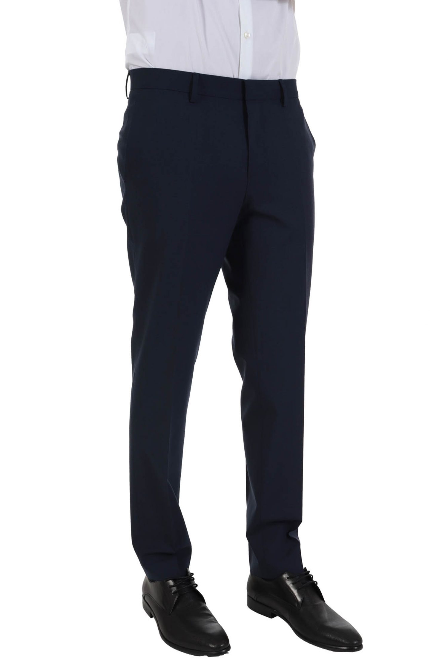 HUGO ΠΑΝΤΕΛΟΝΙ ΚΟΣΤΟΥΜΙΟΥ ΚΑΡΩ GETLIN 202 SLIM FIT ΜΠΛΕ