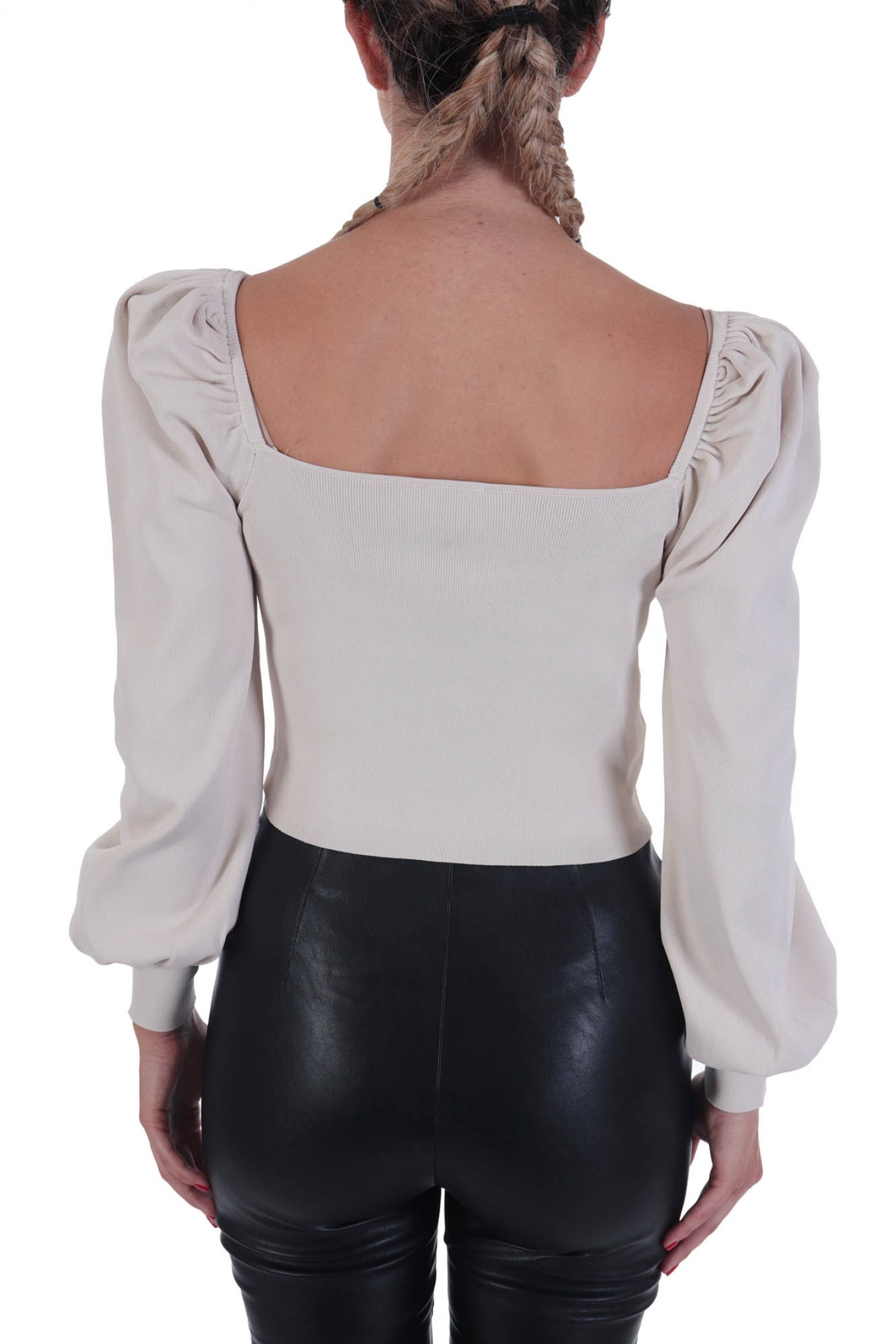 PINKO CROP TOP ΣΟΥΡΑ ΜΜ ΜΠΕΖ φωτογραφία