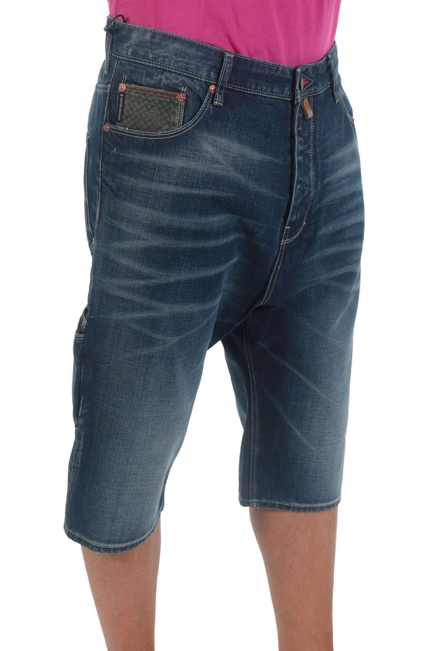 ARMANI JEANS ΒΕΡΜΟΥΔΑ JEANS S01 ΜΠΛΕ