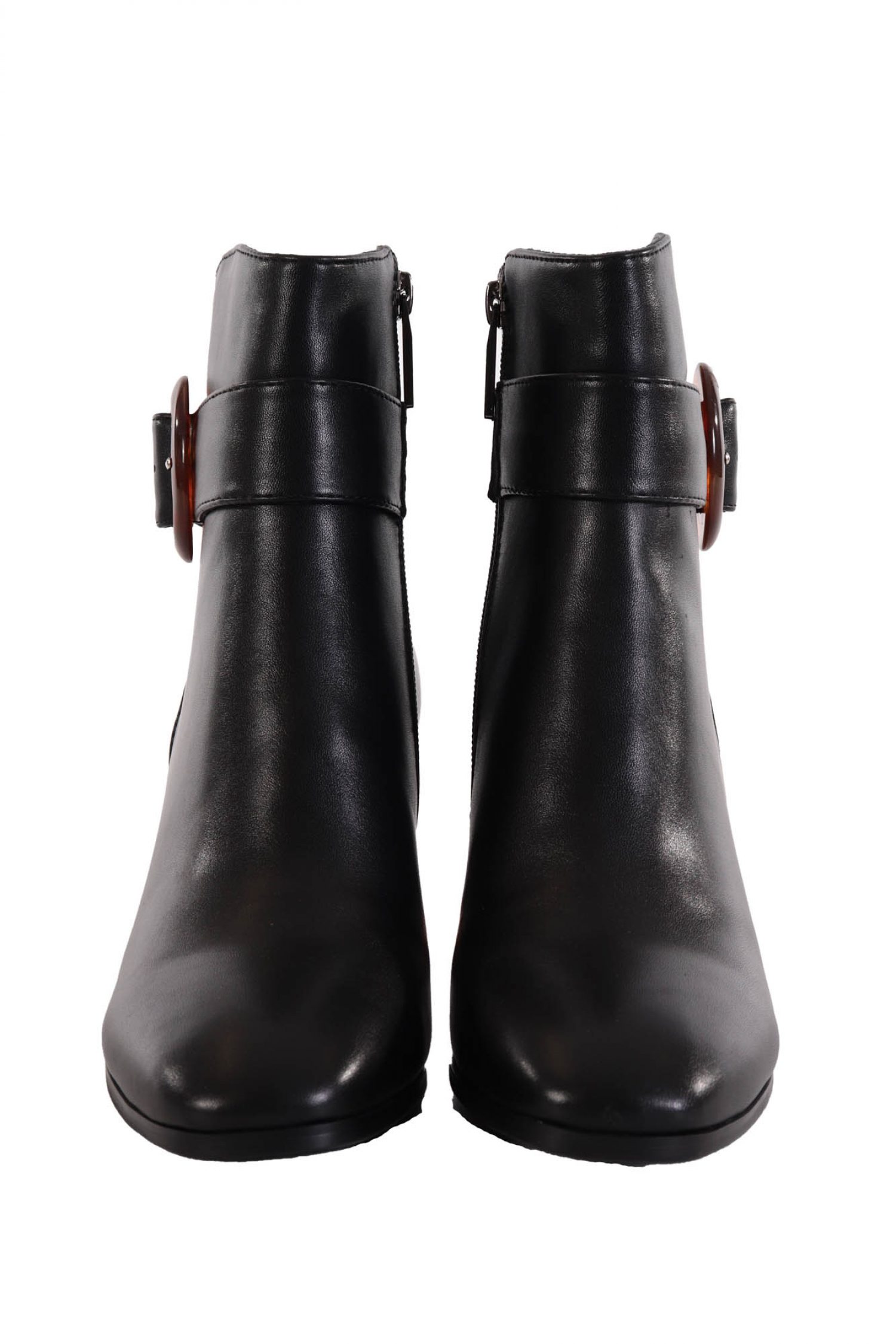 LAURA BIAGIOTTI ΠΑΠΟΥΤΣΙΑ ΜΠΟΤΑΚΙ ΜΕ ΑΓΚΡΑΦΑ ΣΤΟ ΠΛΑΙ ΔΙΑΦΑΝΕΙΑ ΣΤΟ ΤΑΚΟΥΝΙ ΜΑΥΡΟ