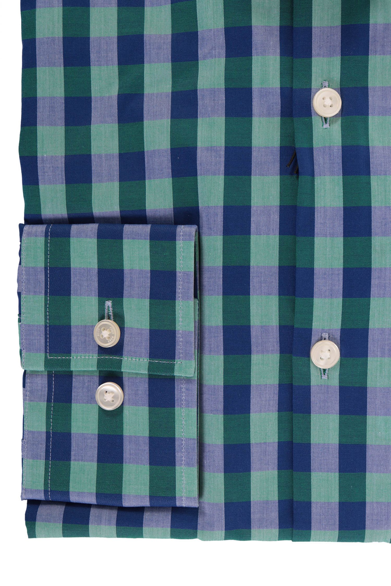 BOSS ΠΟΥΚΑΜΙΣΟ JARON SLIM FIT ΚΑΡΩ ΠΡΑΣΙΝΟ